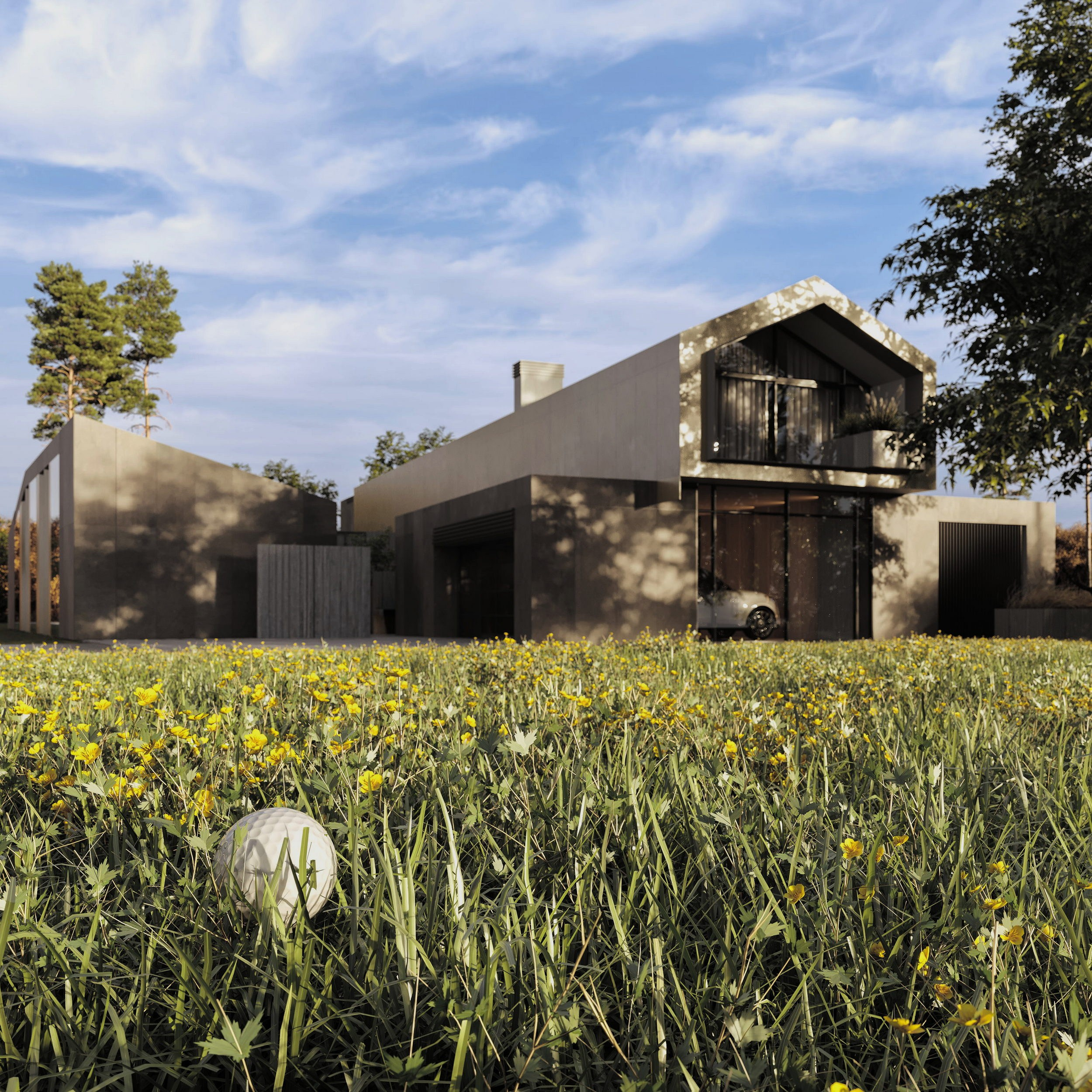 Architectural projects of Sergey Ratchin. Paintings by the artist Sergey Ratchin