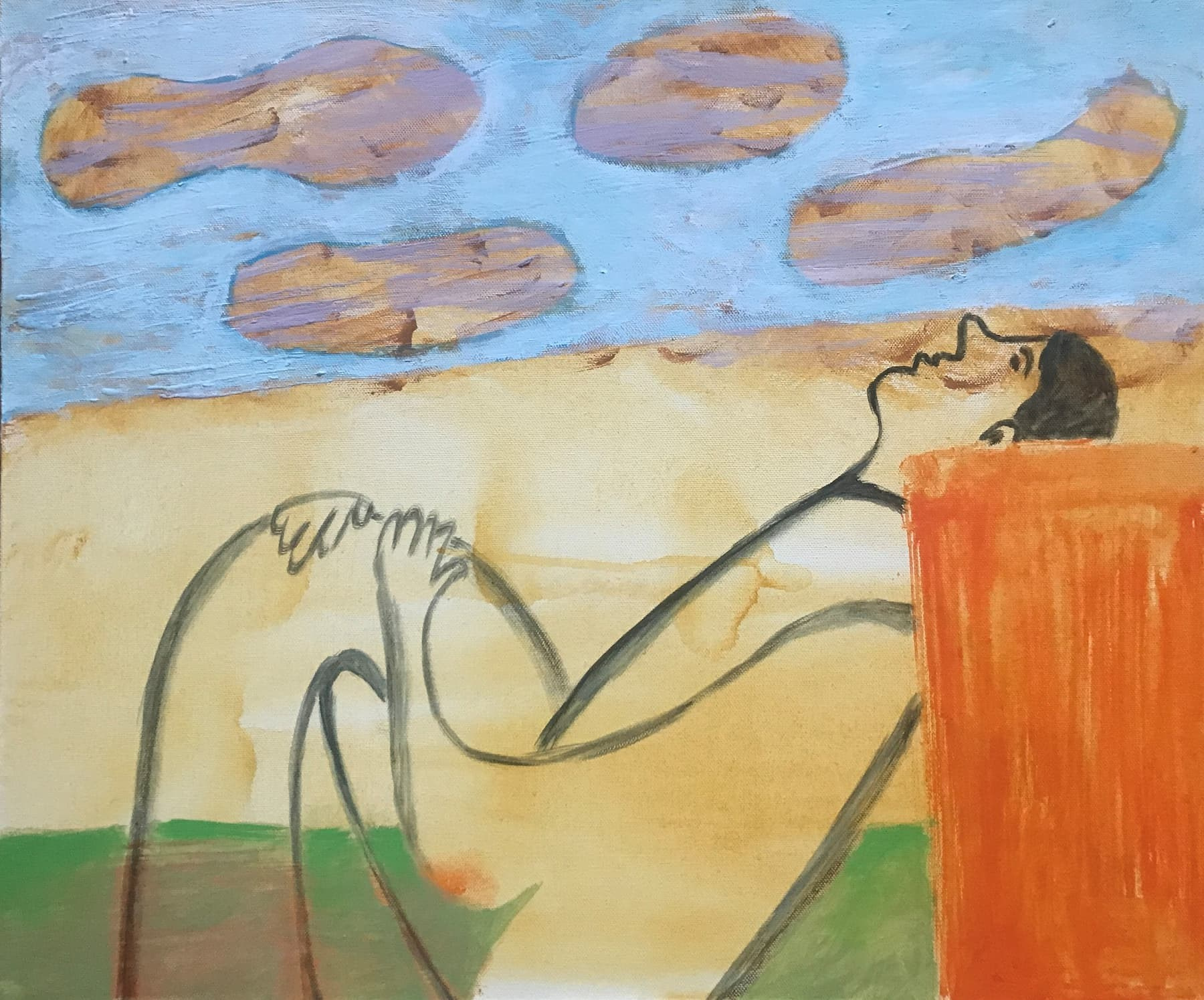 Не думай про…. Artist Oleg Semenovykh