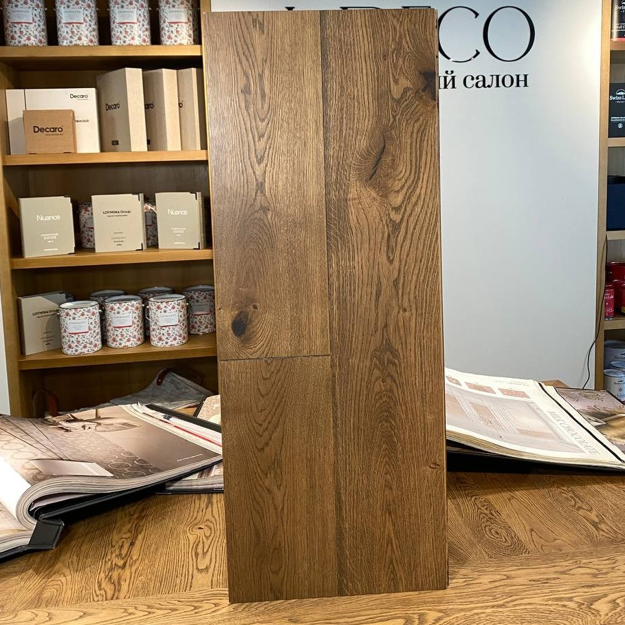 Инженерная доска. L. Deco интерьерный салон. Краски/обои/лепной декор