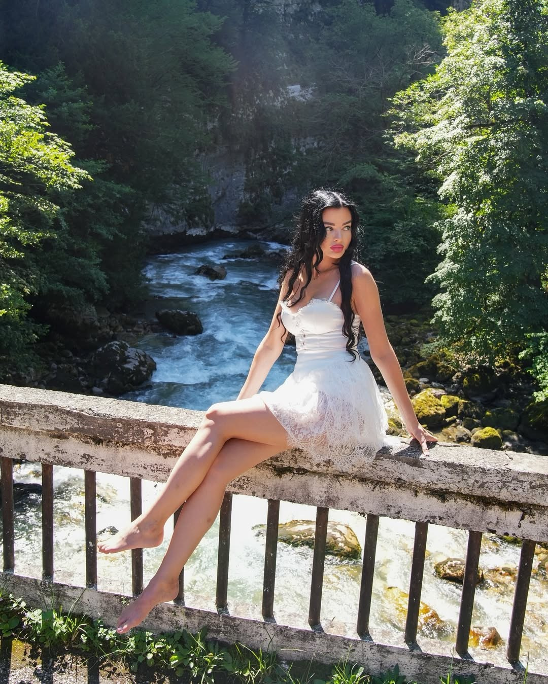 фотосессия в Абхазии дорога на рицу