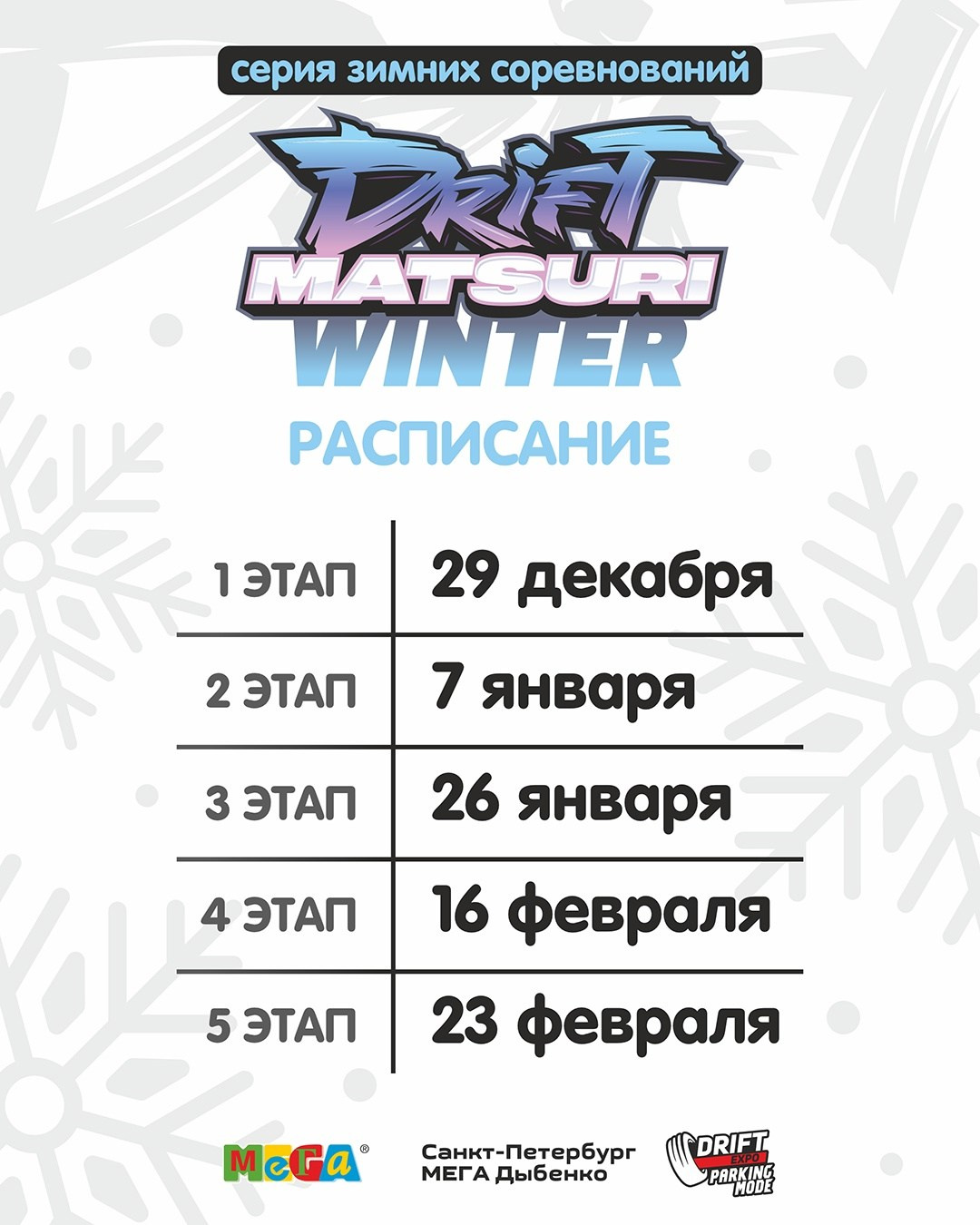 Краткий обзор автоспортивных событий февраля 2025. Yaratezza production