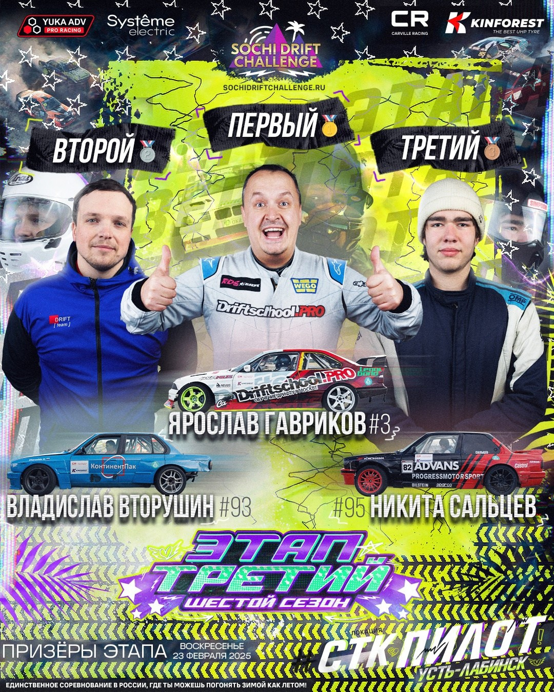 Краткий обзор автоспортивных событий февраля 2025. Yaratezza production