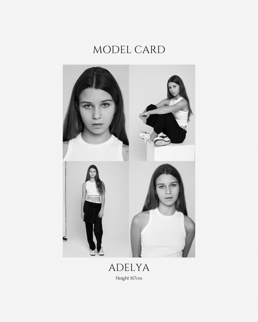 Аделя. Детское модельное портфолио. Портретный фотограф в Москве Черная Юлия