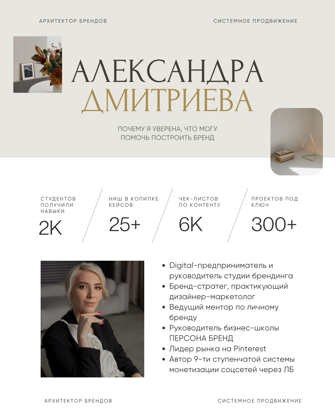 Эксперт по построению личного бренда, учу предпринимателей продвигаться онлайн