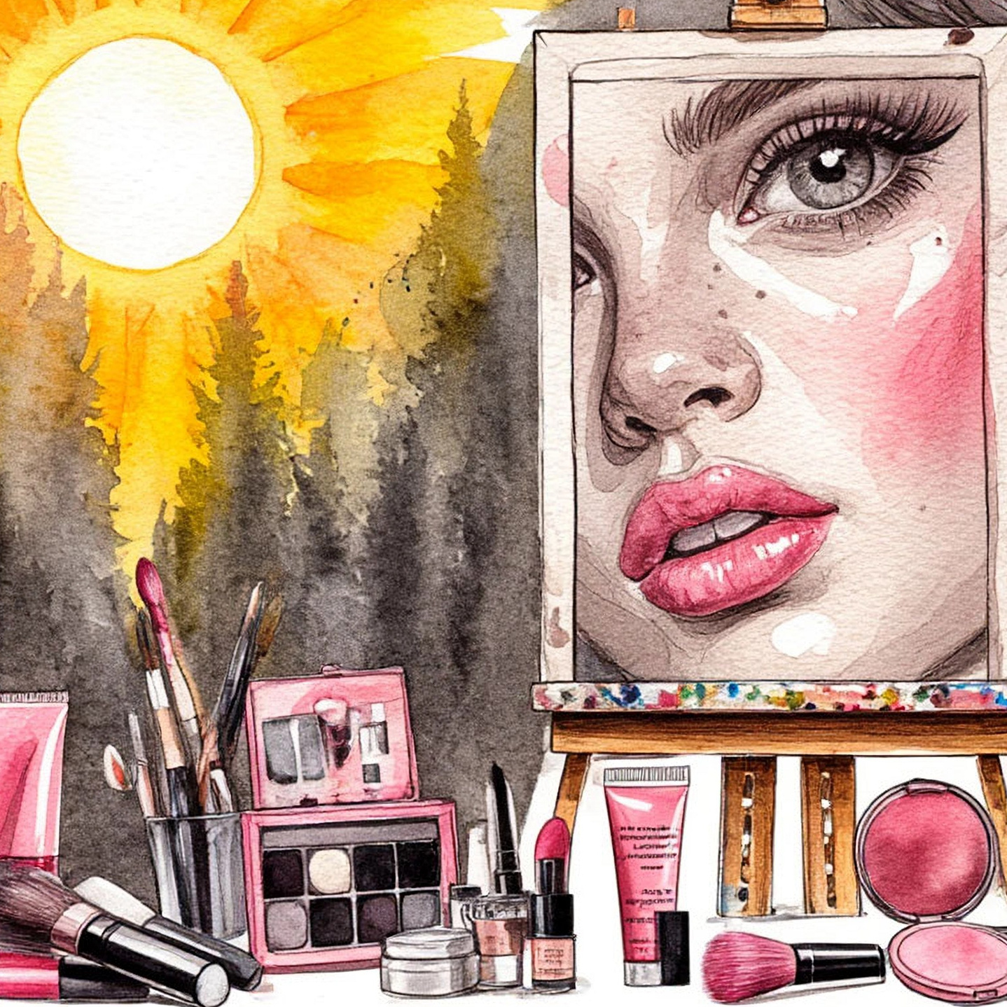 Лицо как холст: бронзер. Школа для девочек во Владивостоке — Само Совершенство