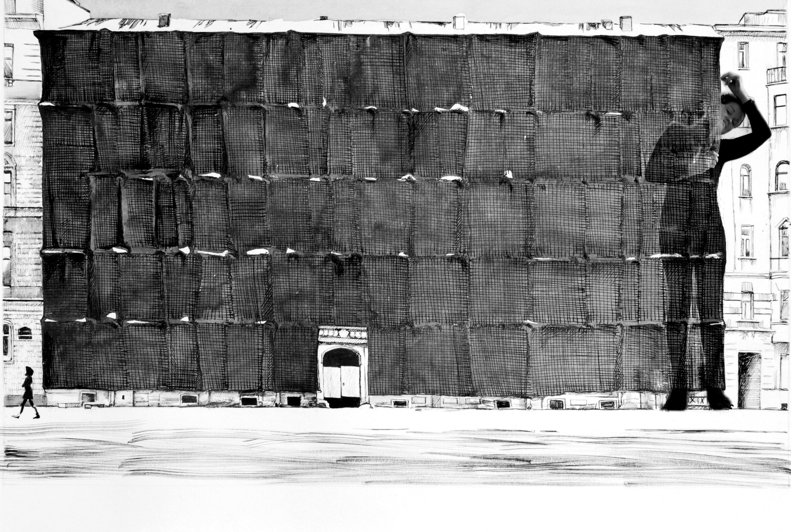 Проект ВРЕМЕННЫЕ КОНСТРУКЦИИ. Ольга Васильева художник в Санкт-Петербурге