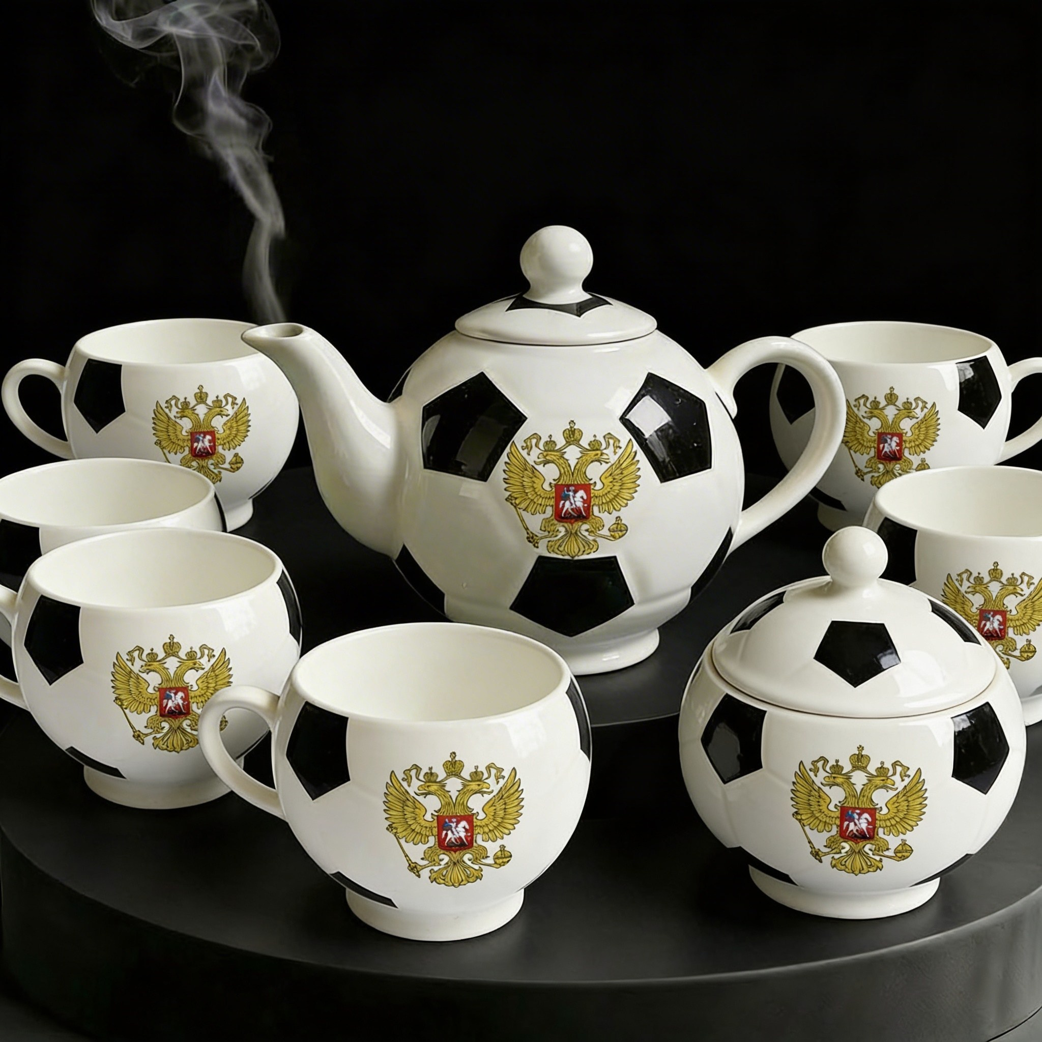 CERAMTEZ.Фарфоровые изделия на заказ в футбольной тематике. CERAMTEZ — Высококачественные фарфоровые изделия на футбольную тематику