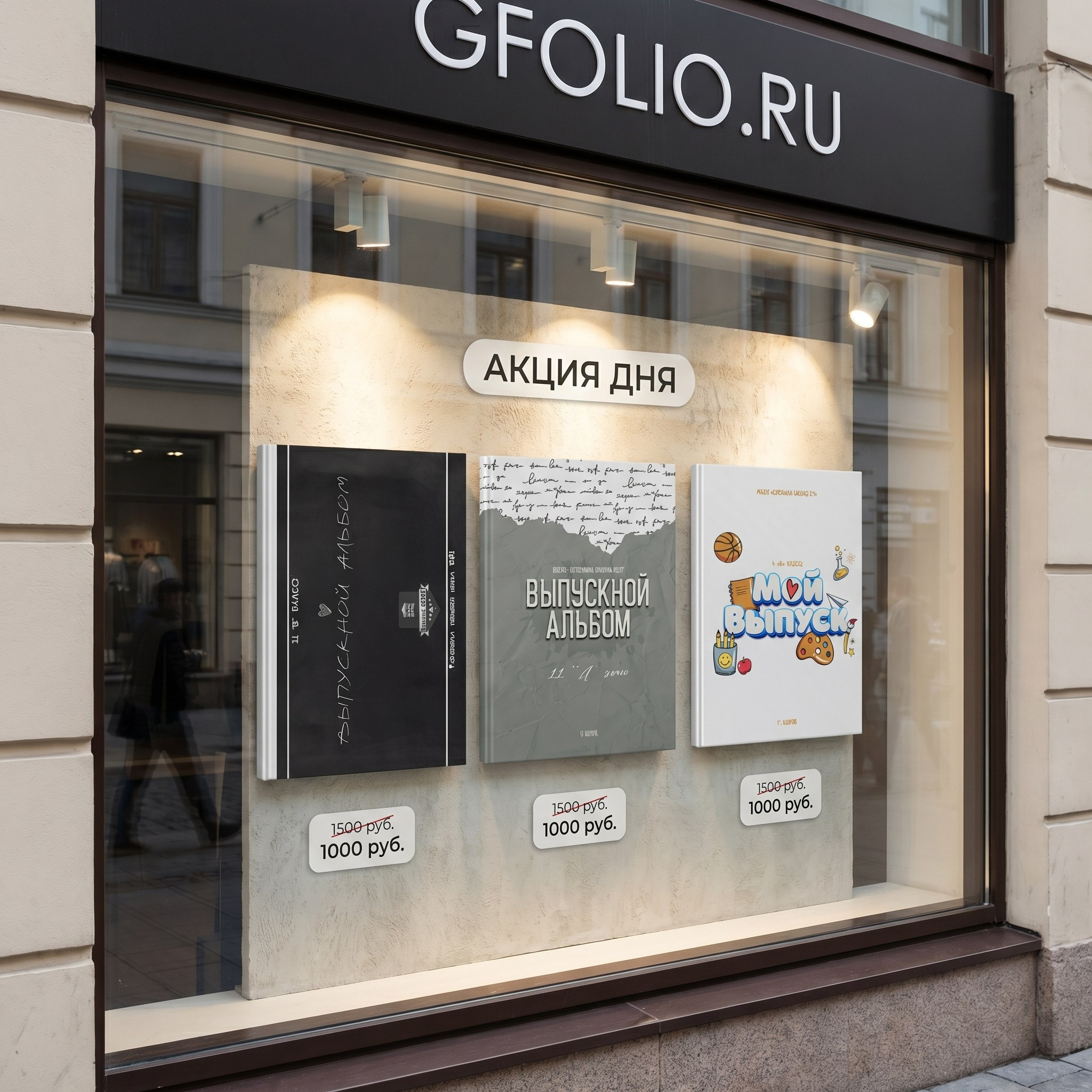 Дизайны, psd шаблоны школьных и выпускных альбомов и обложек