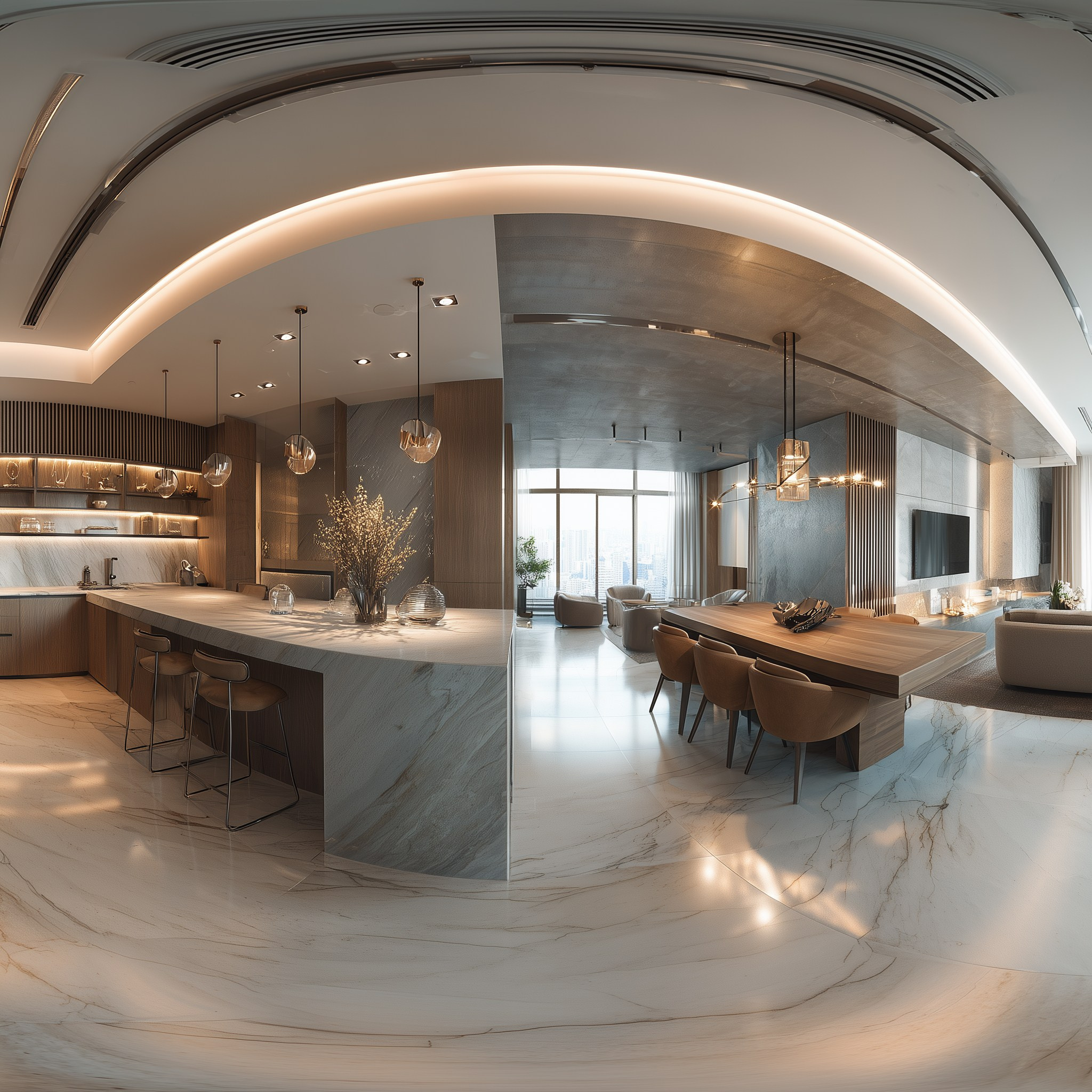 3D панорамы. 3D визуализация интерьера и архитектурной среды