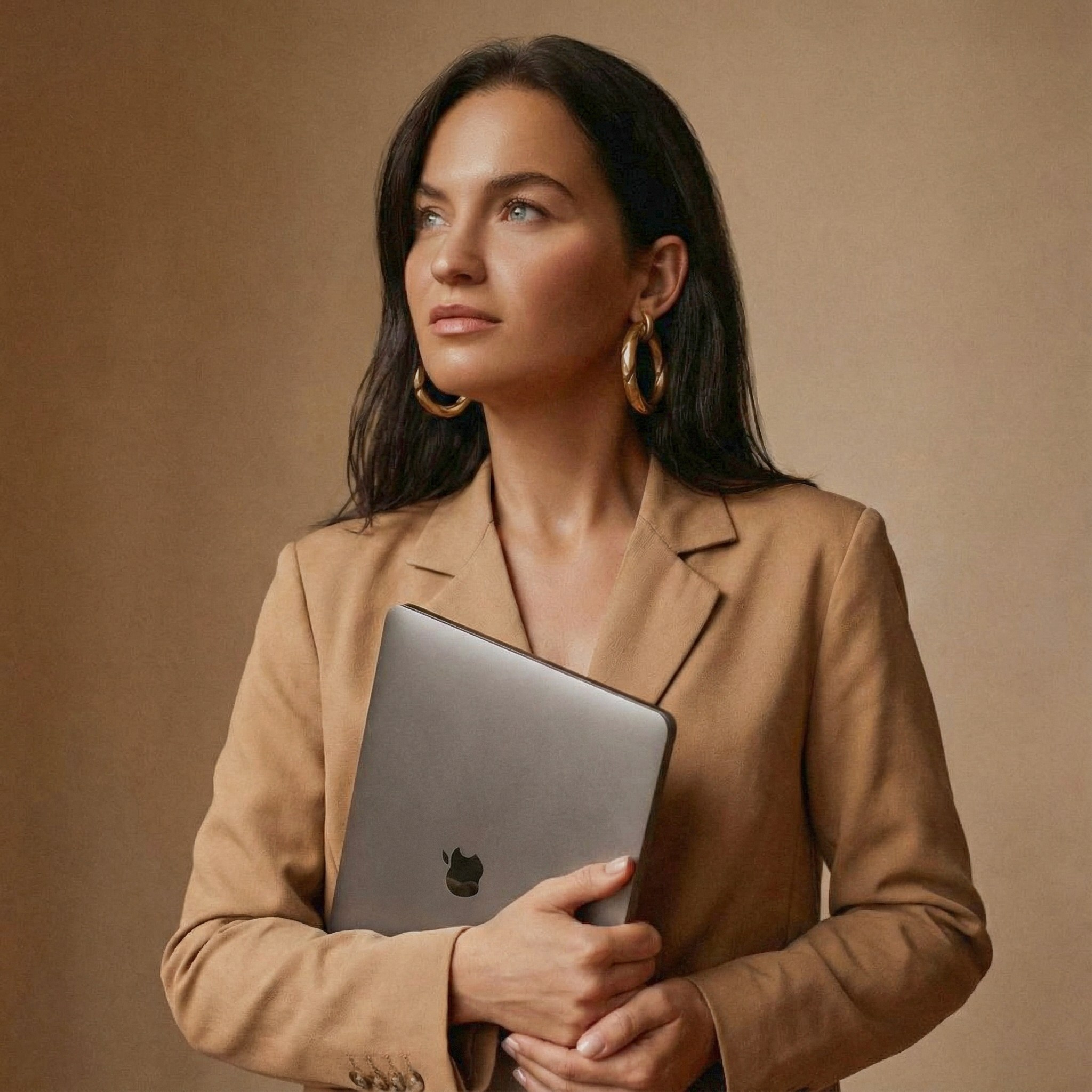 High-End Beauty and Fashion Retoucher working on professional photo retouching