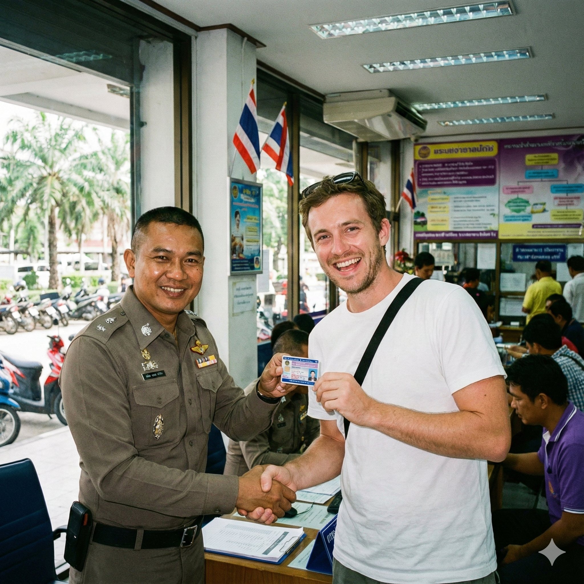 Как получить права в Таиланде?