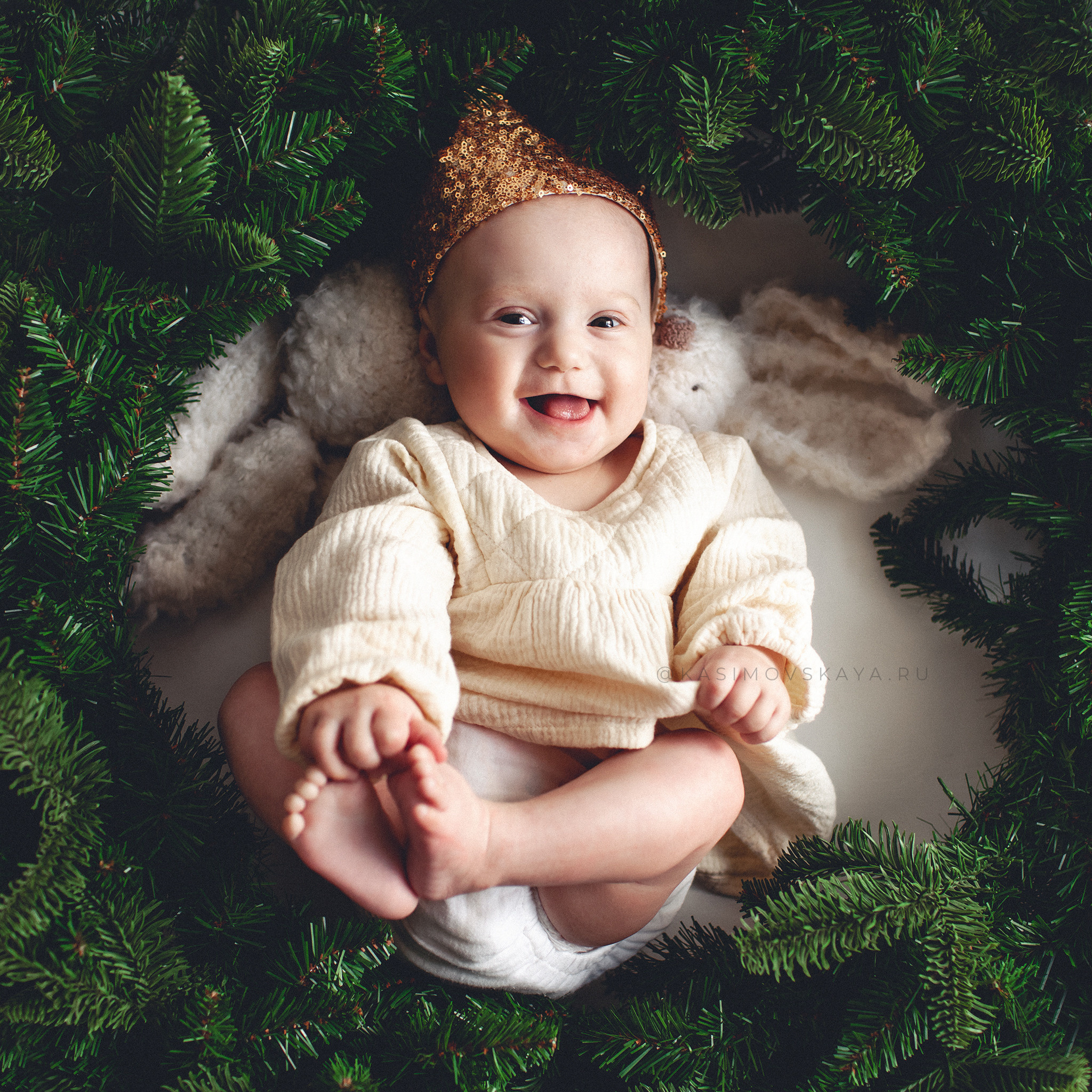 Новогодняя семейная мини фотосессия (Самара). Детский фотограф в Самаре