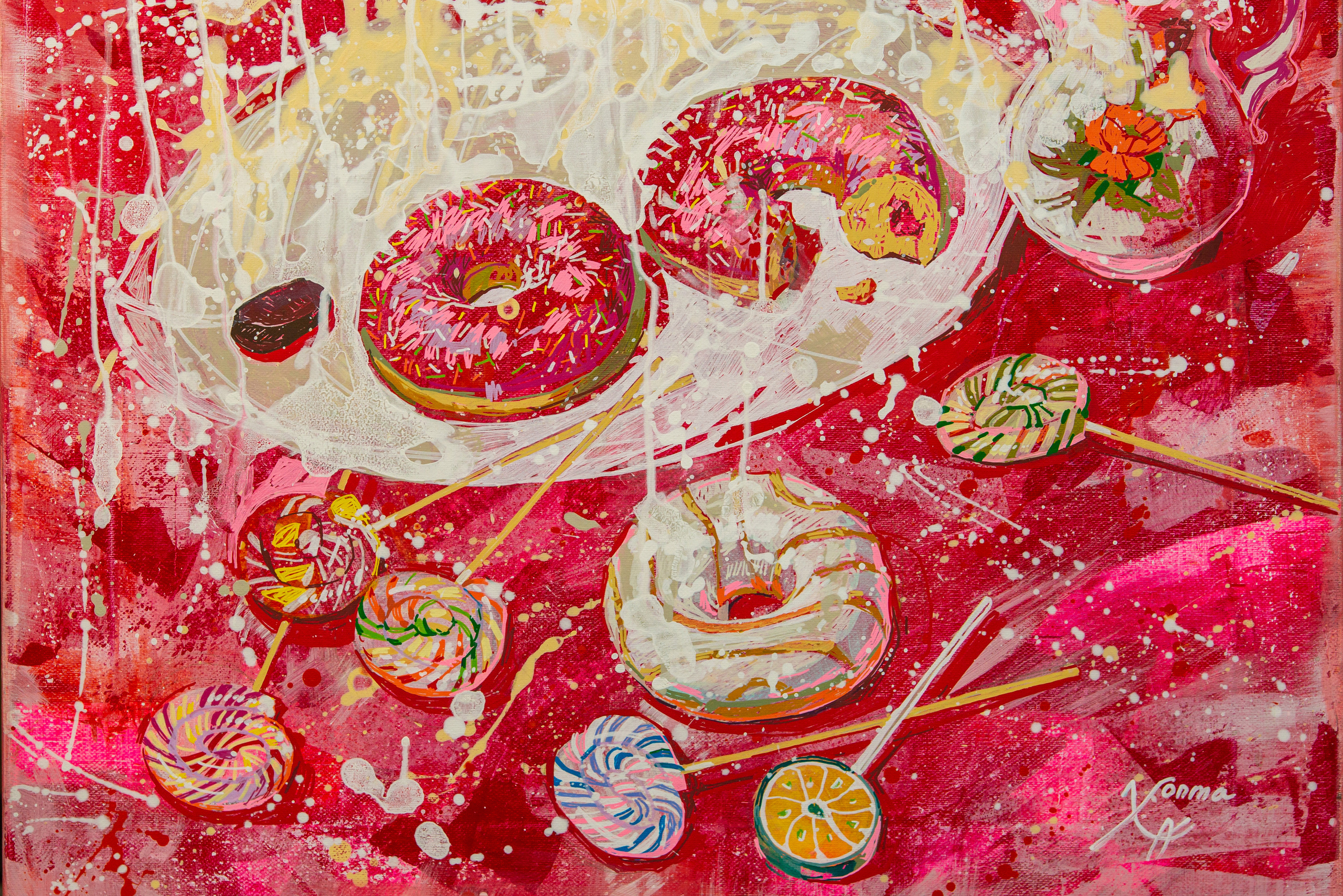 ЖИВОПИСЬ ЦЕНЫ. Artist Anna Khopta. Oil and Acrylic Paintings. Moscow