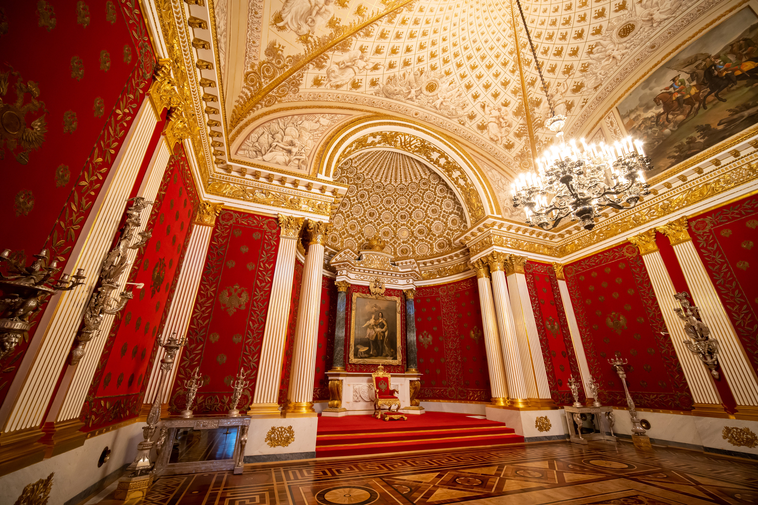 Петровский (Малый тронный) зал Эрмитажа