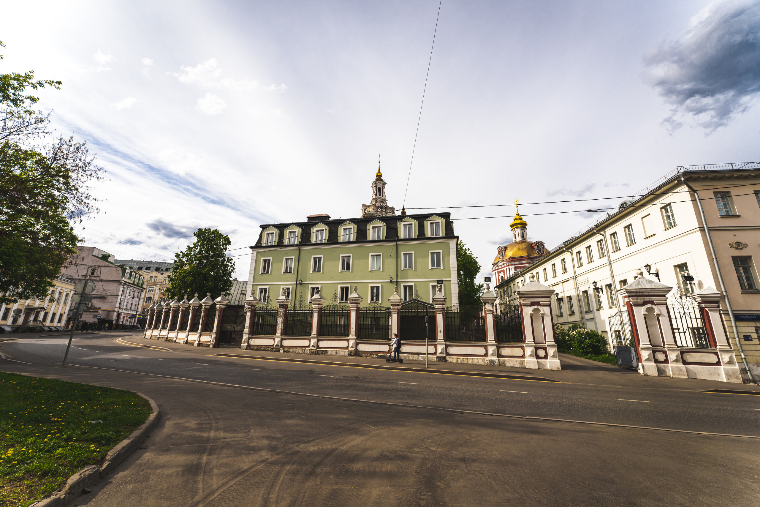 Гороховский переулок в Москве