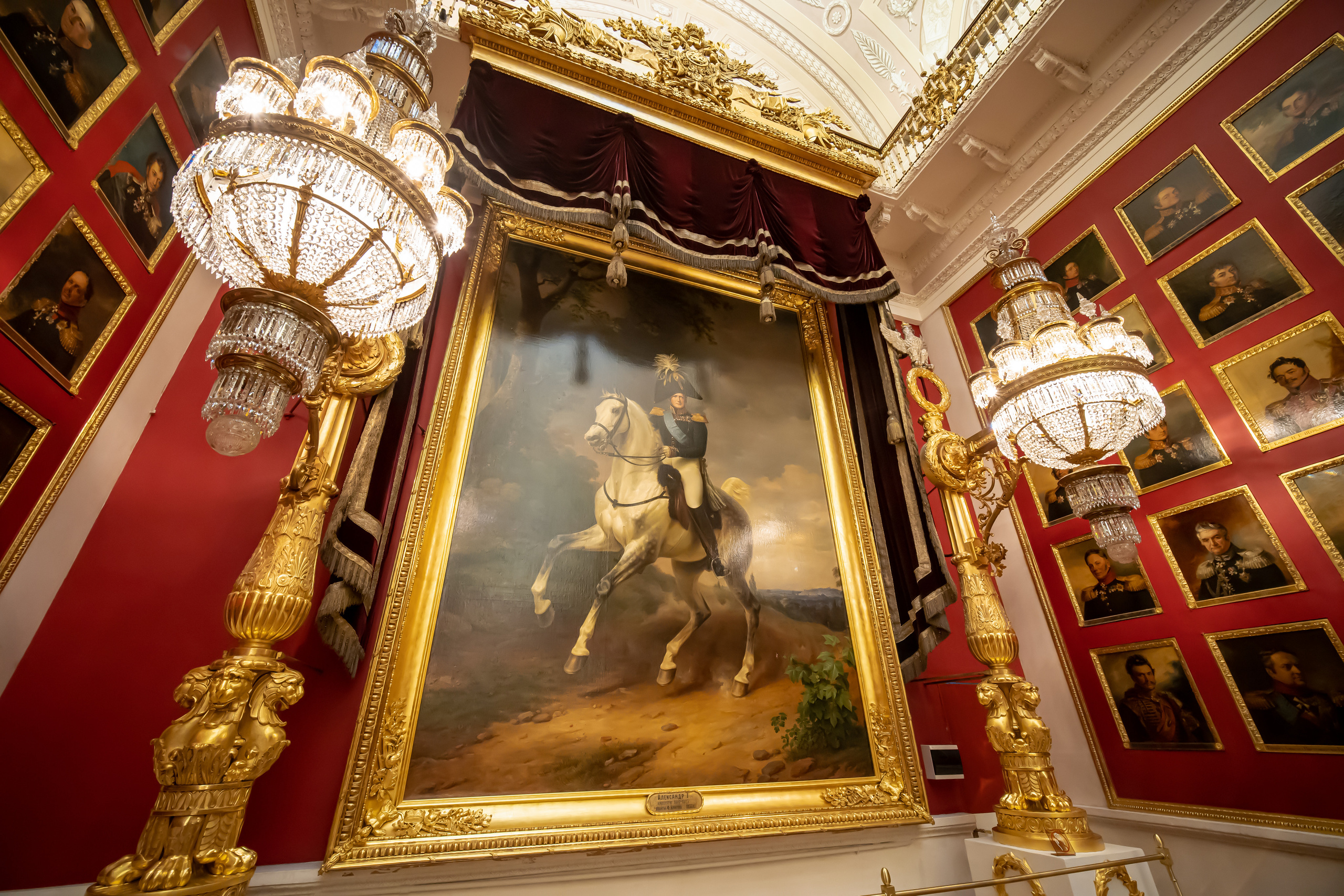 Военная галерея 1812 года в Эрмитаже
