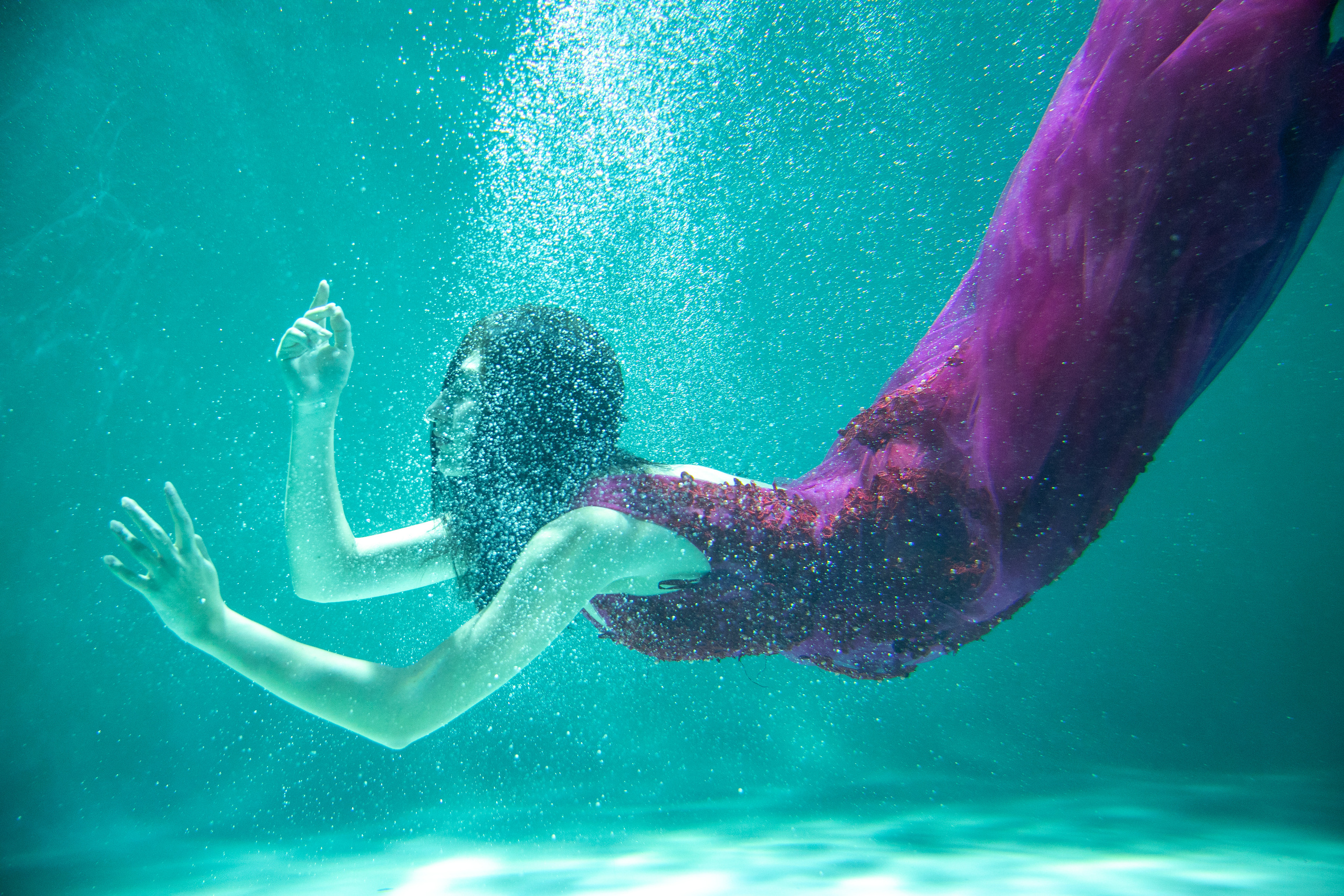 Mermaids. Visual artist, photographer Liana Darenskaya, Moscow