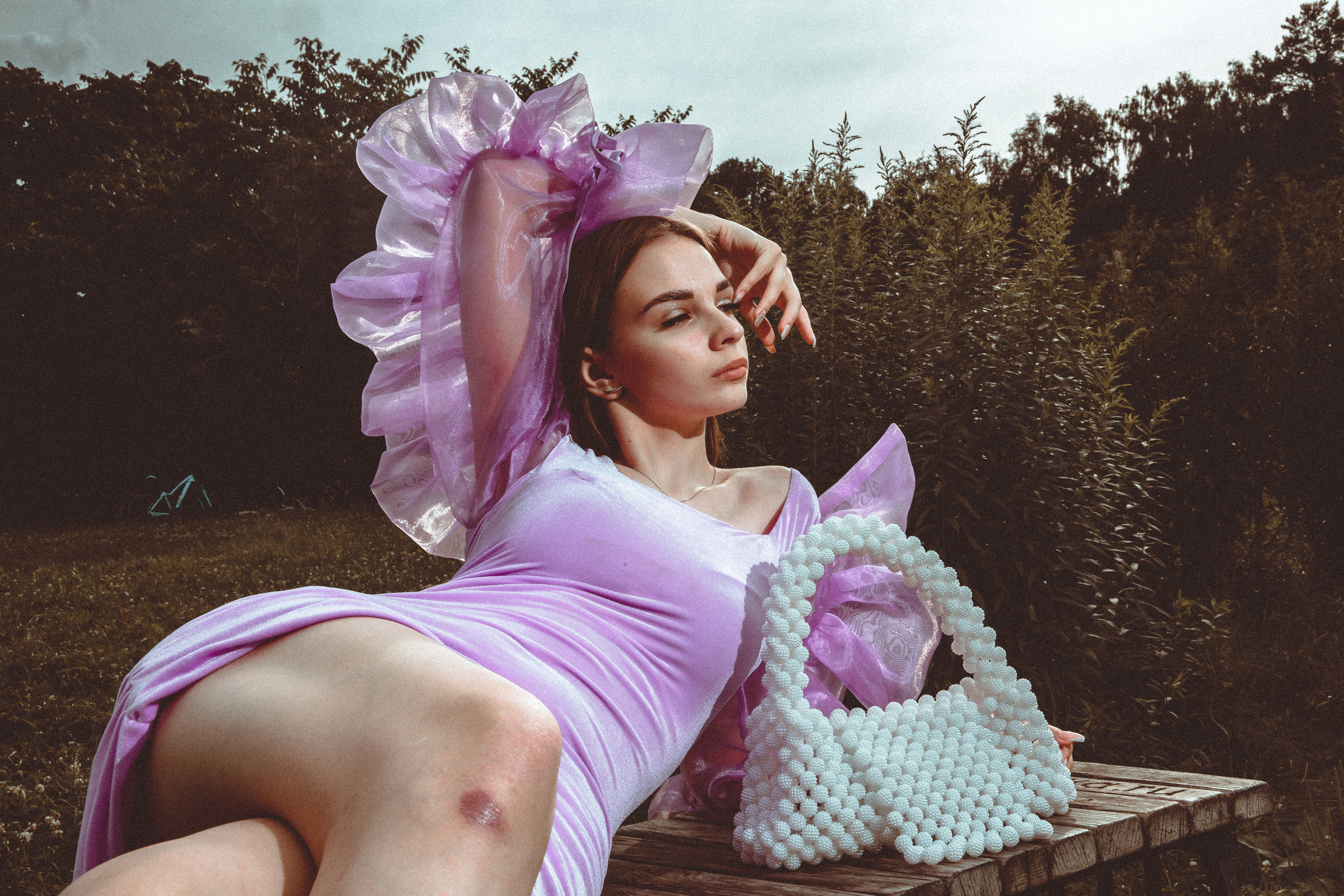 Лето. Модный пикник. Визуальный художник Лиана Даренская, Москва