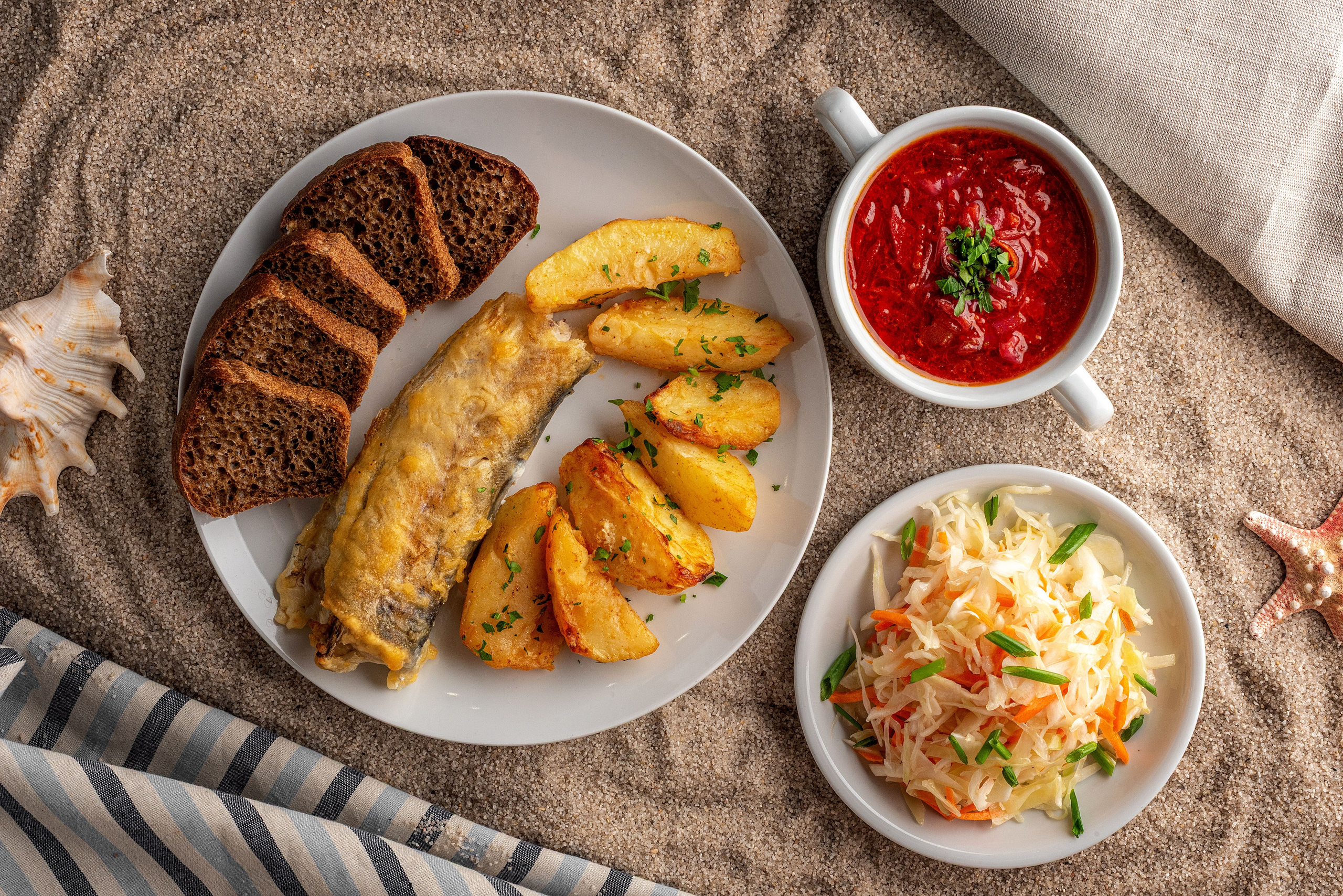 Наше меню. Комплексные обеды от команды KORPIT