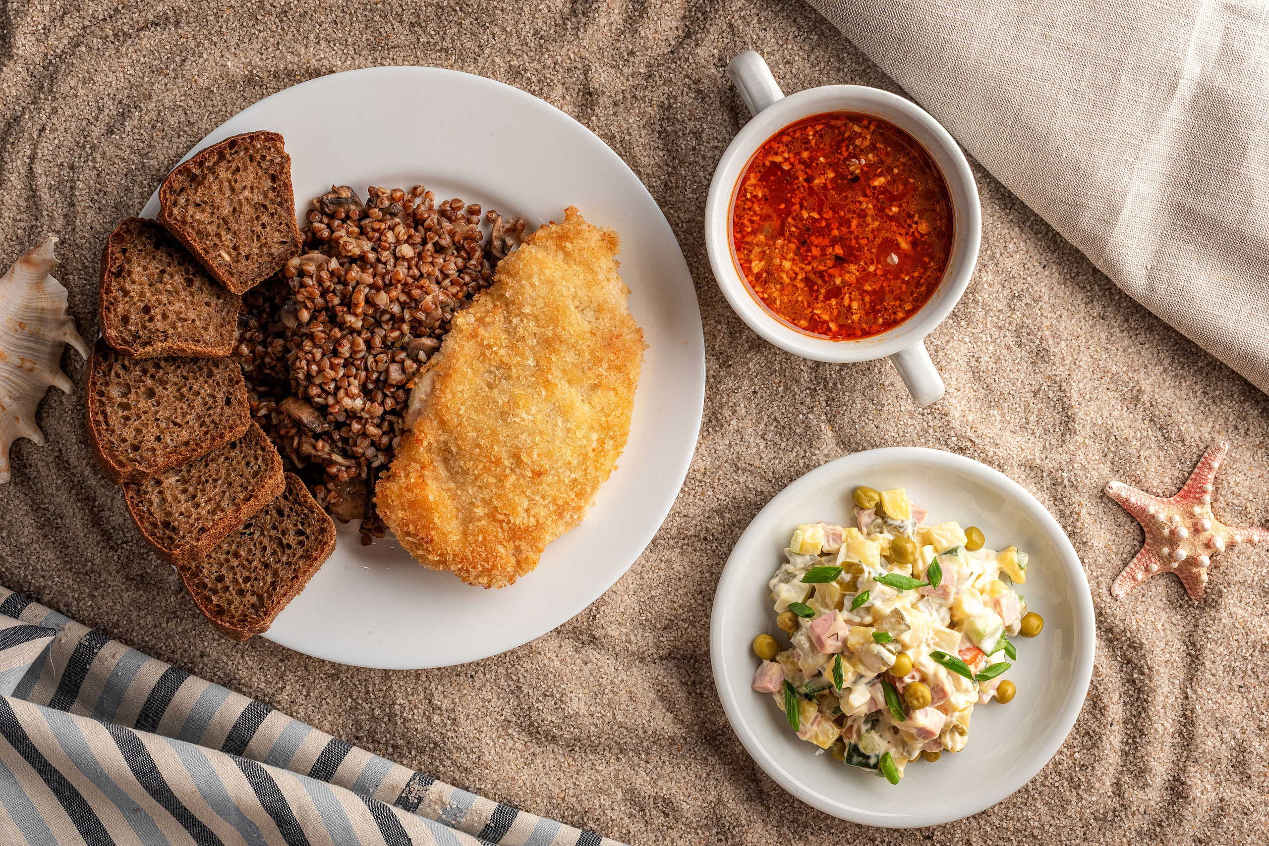 Наше меню. Комплексные обеды от команды KORPIT