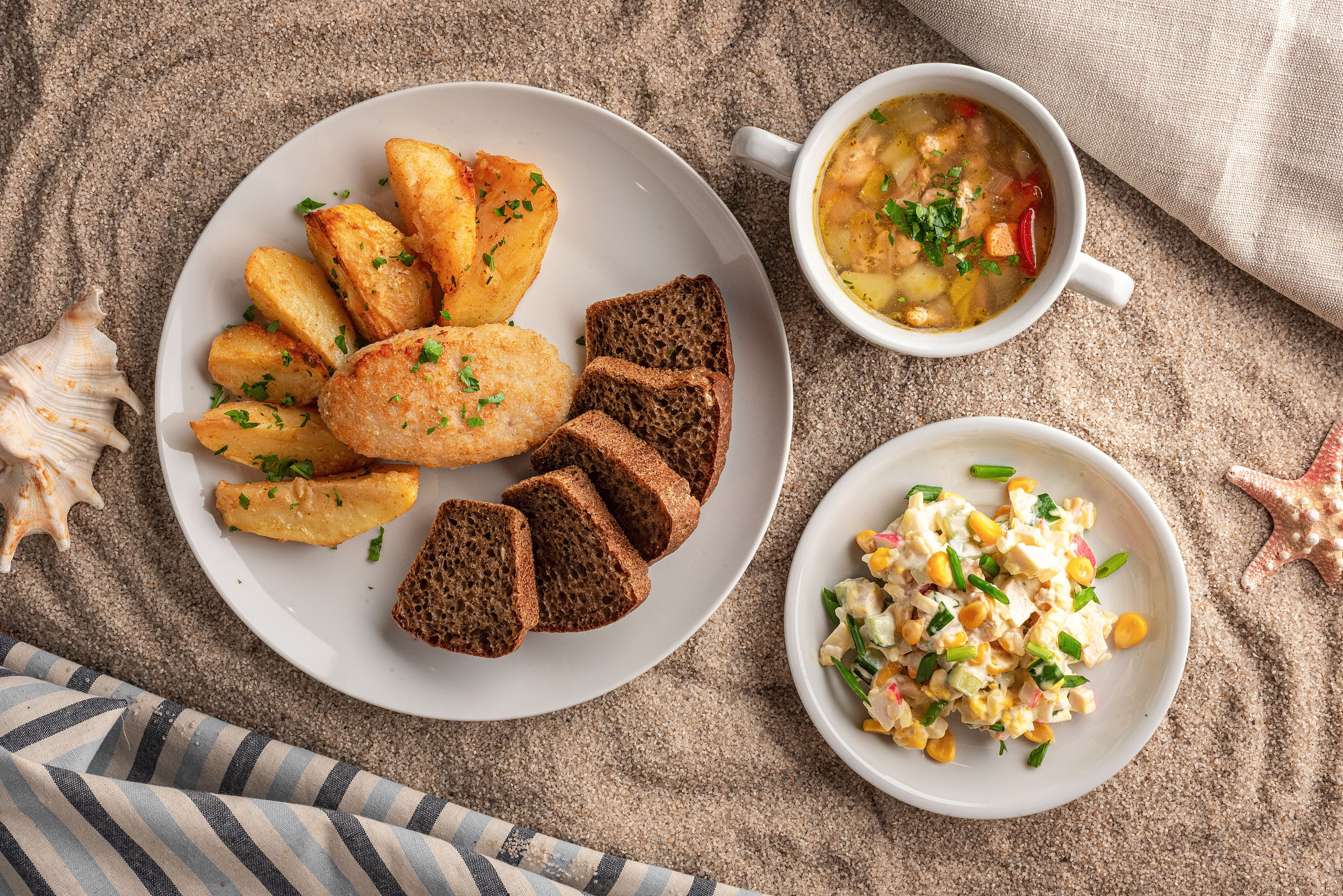 Наше меню. Комплексные обеды от команды KORPIT