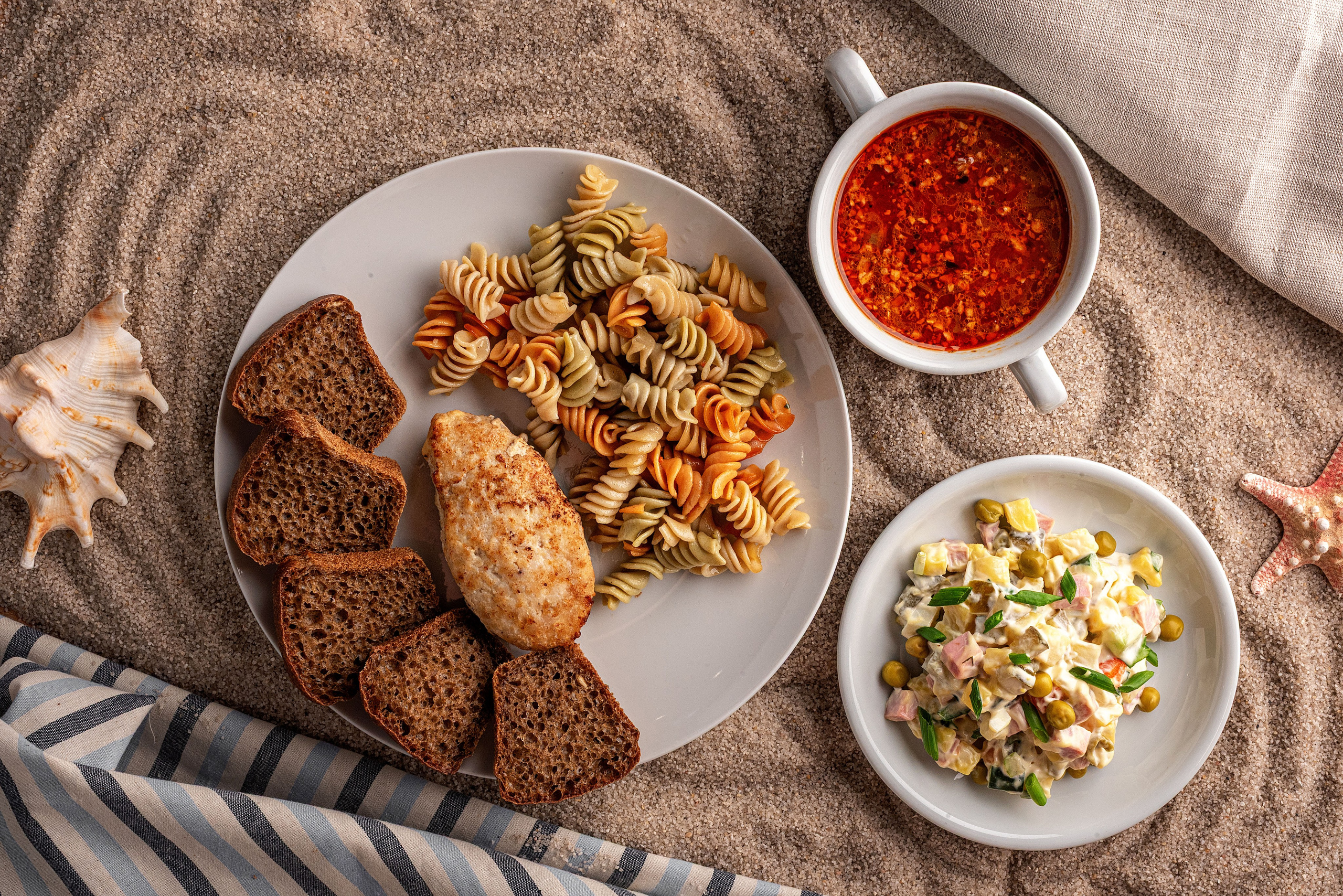 Наше меню. Комплексные обеды от команды KORPIT