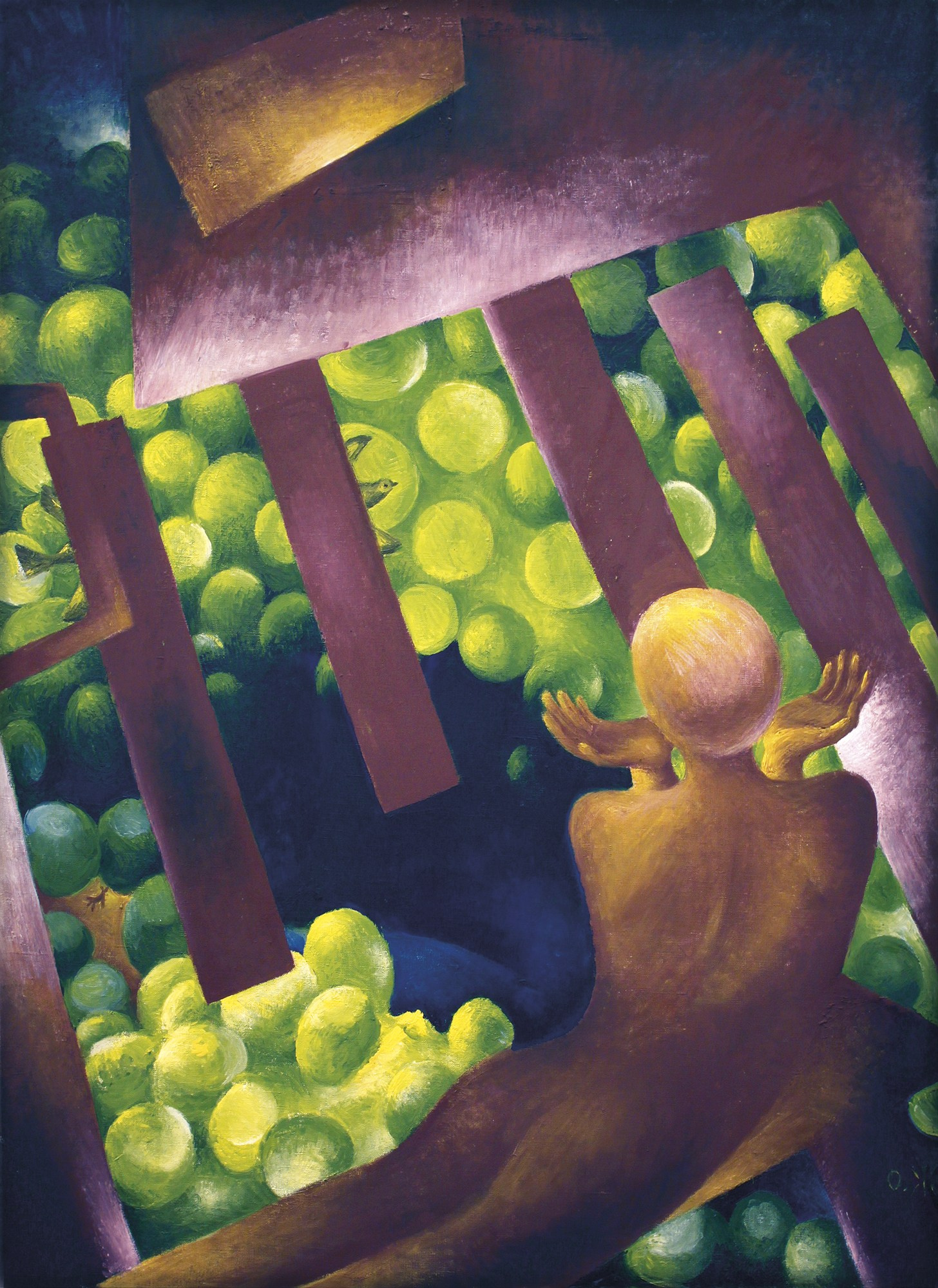 Пропасть. Страница художника Ольги Дмитриевны Жилинской