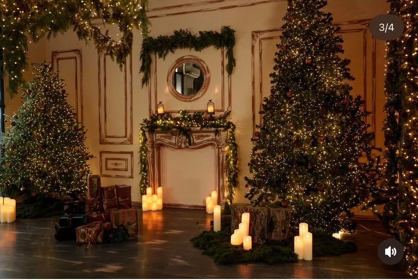 Актуальные новогодние фотостудии. Мила Астахова