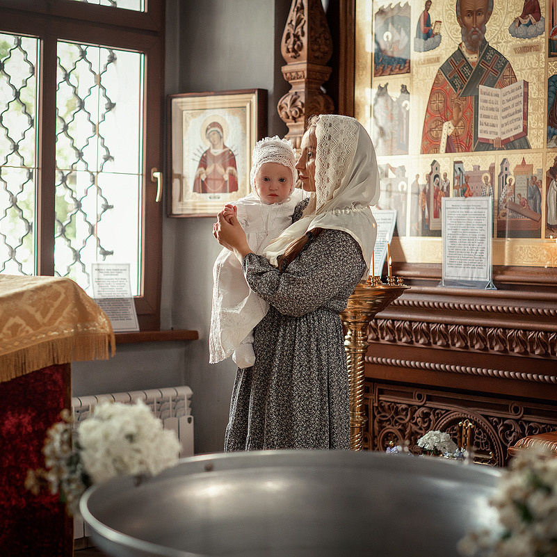 Таинство Крещения. Семейный и детский фотограф Чернова Олеся