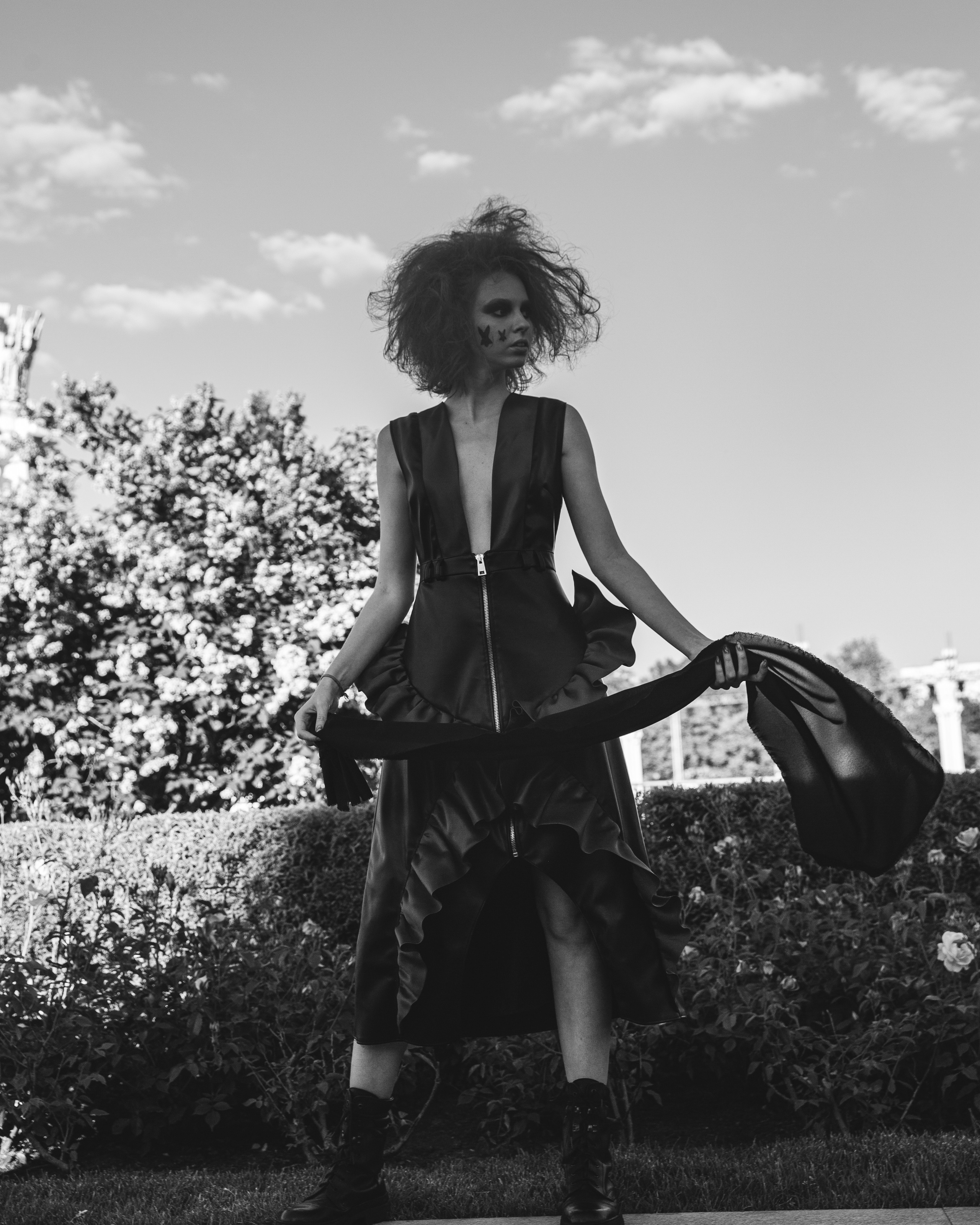 Московская неделя моды. Денис DETALOV. Визуальный художник Лиана Даренская, Москва