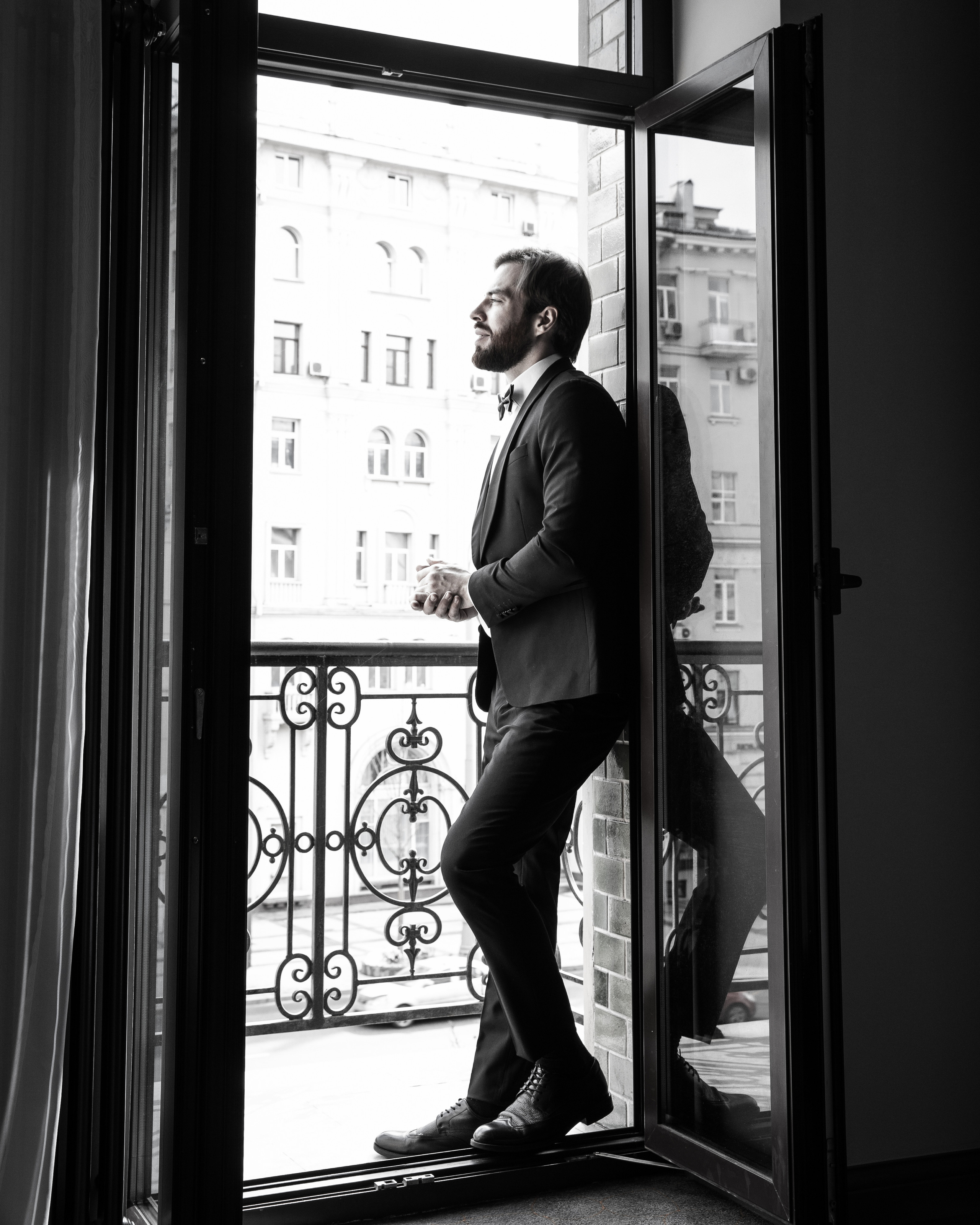 Свадебное. Жених и невеста — утро в отеле. Визуальный художник Лиана Даренская, Москва