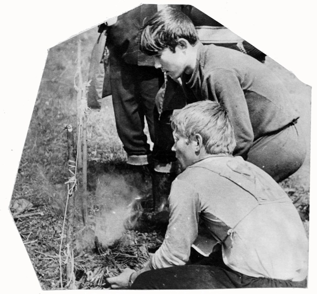 10-й традиционный слёт туристов (1976). Фотограф Эдуард Алмадаков