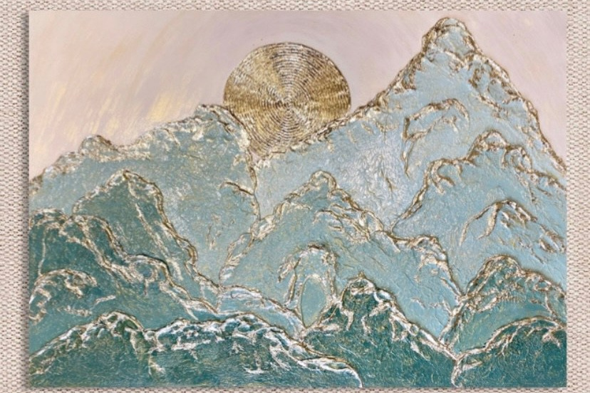 Серия картин Солнечные восхождения. Наталья Атлантийская художник солнца Санкт-Петербург