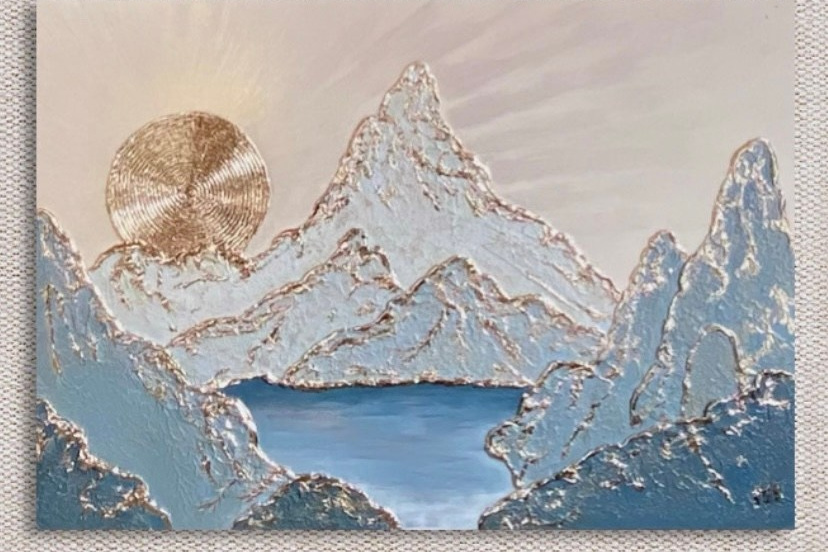 Серия картин Солнечные восхождения. Наталья Атлантийская художник солнца Санкт-Петербург