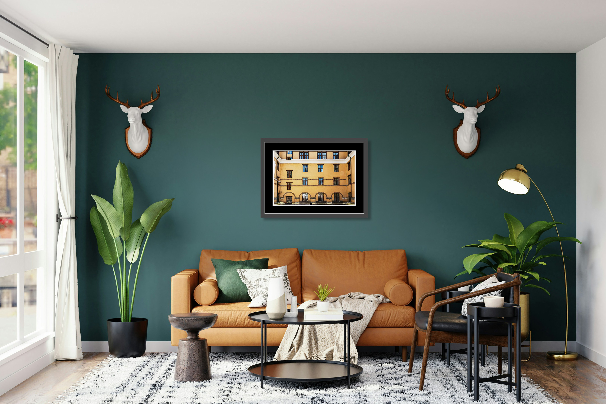 пейзаж зима закат Сахалин