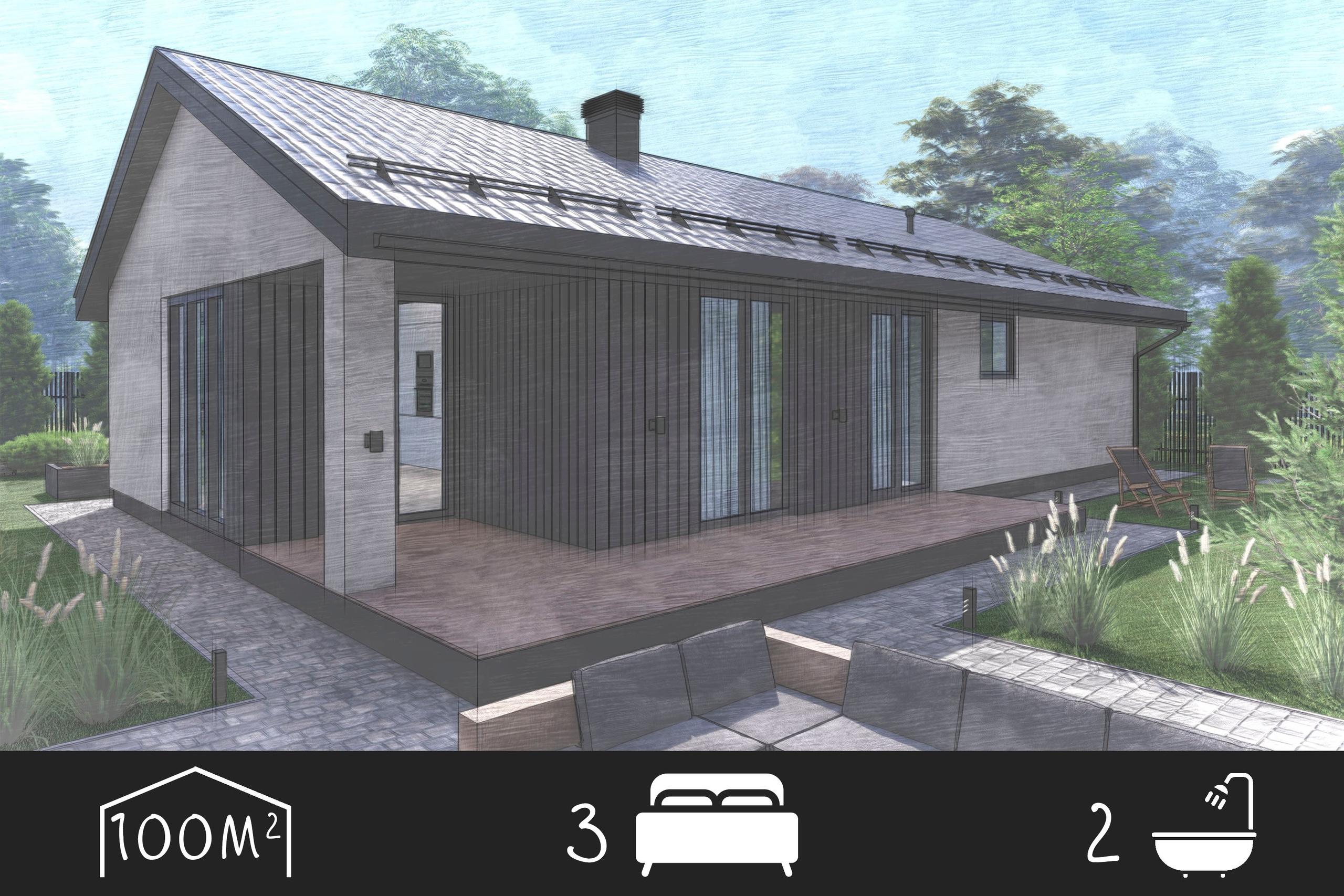 Разработка архитектурных и инженерных проектов домов в Москве| Е. Панова. РАЦИОНАЛЬНЫЕ ДОМА 150-350 м2 В МОСКВЕ И МО