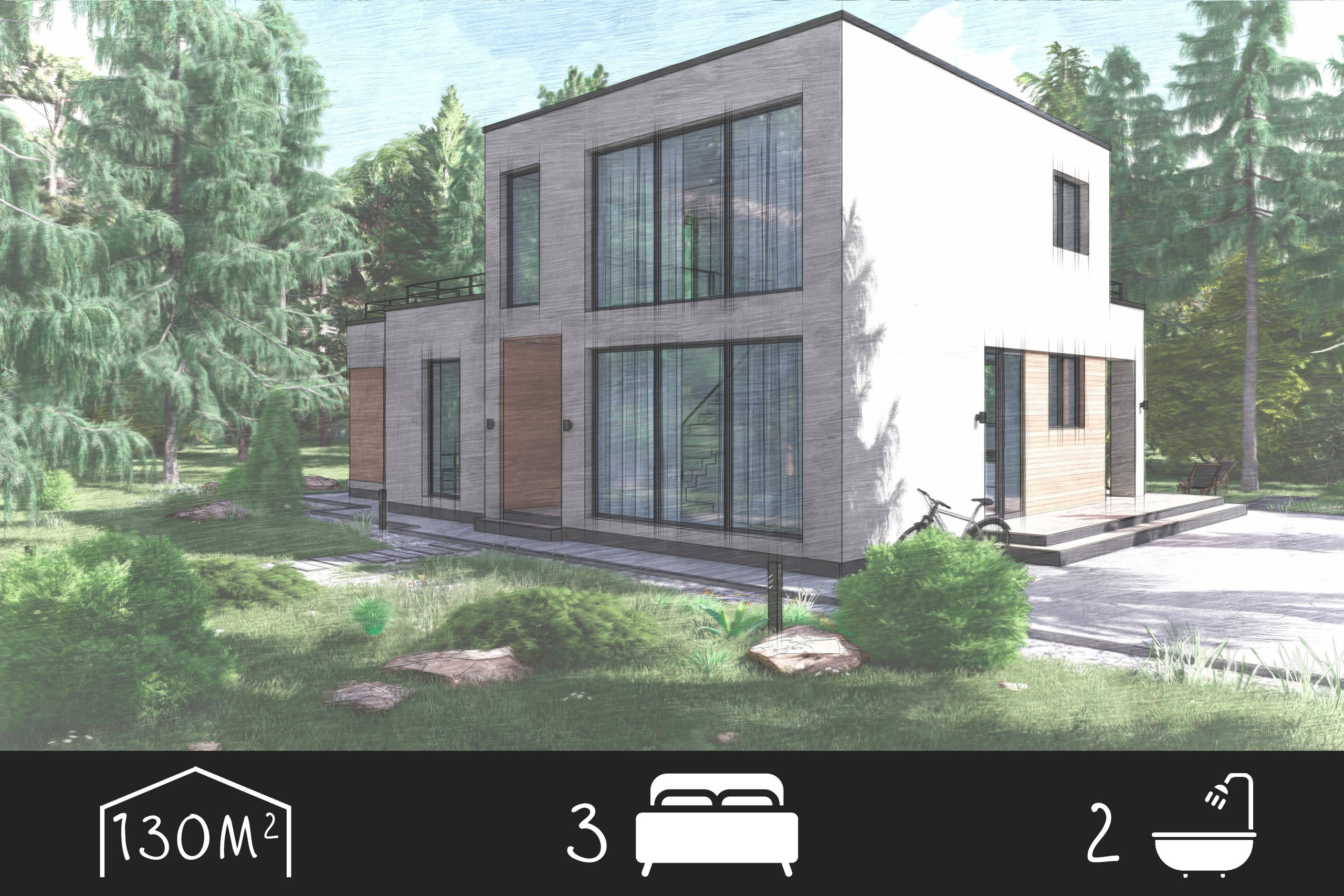 Разработка архитектурных и инженерных проектов домов в Москве| Е. Панова. РАЦИОНАЛЬНЫЕ ДОМА 150-350 м2 В МОСКВЕ И МО