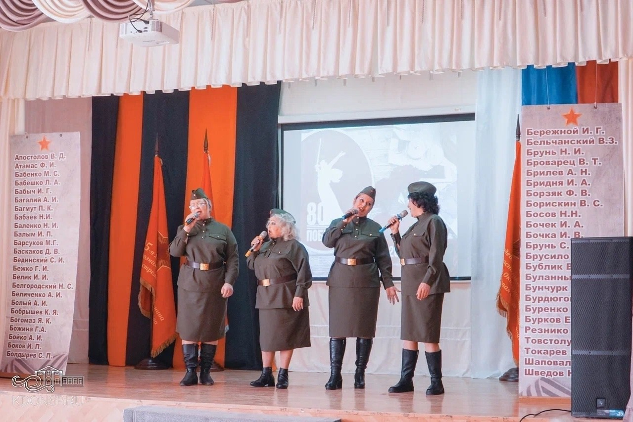 Открытие года защитника Отечества. Новотитаровский Дом культуры