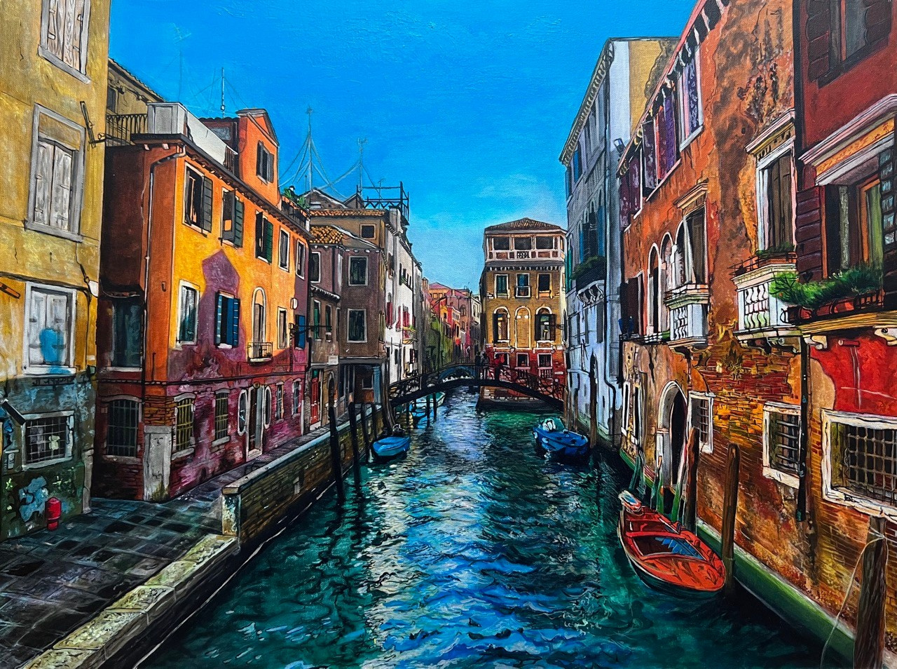 Серия «Города — великие творения рук человеческих». Картины пейзаж