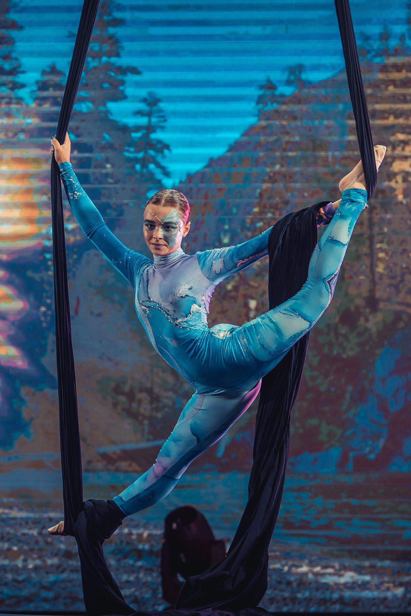 Концертная съёмка. Poledance фотограф Виктор Халимон