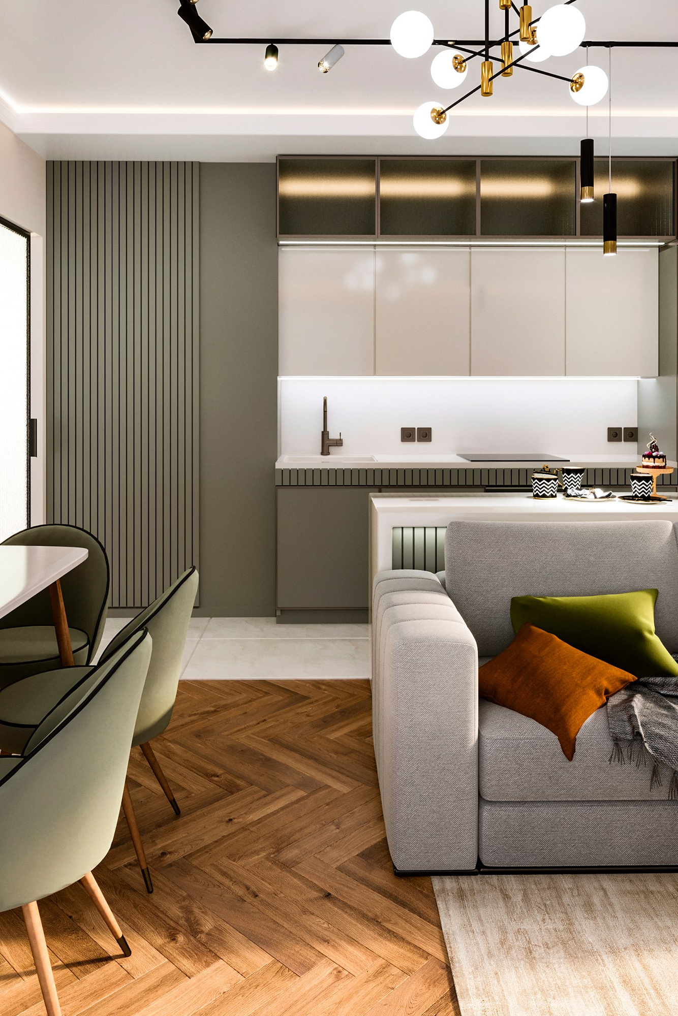 Дизайн-проектквартиры 65 кв. м. Интерьерный дизайнер в Сочи Поплавская Татьяна. Проектирование интерьеров и организация процесса ремонта