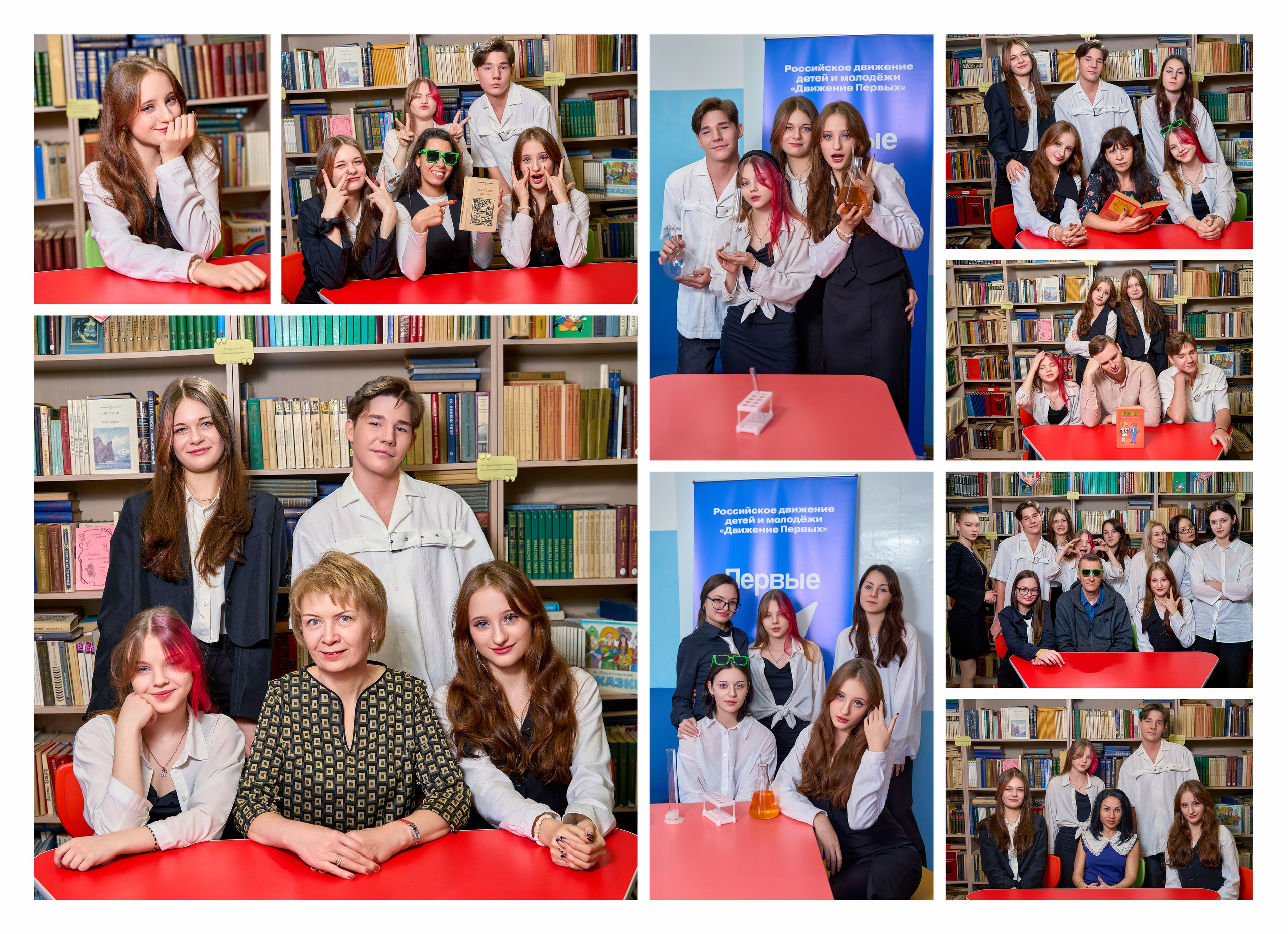 Примеры готовых разворотов. Школа. Выпускные фотокниги во Владивостоке Джуган Елена