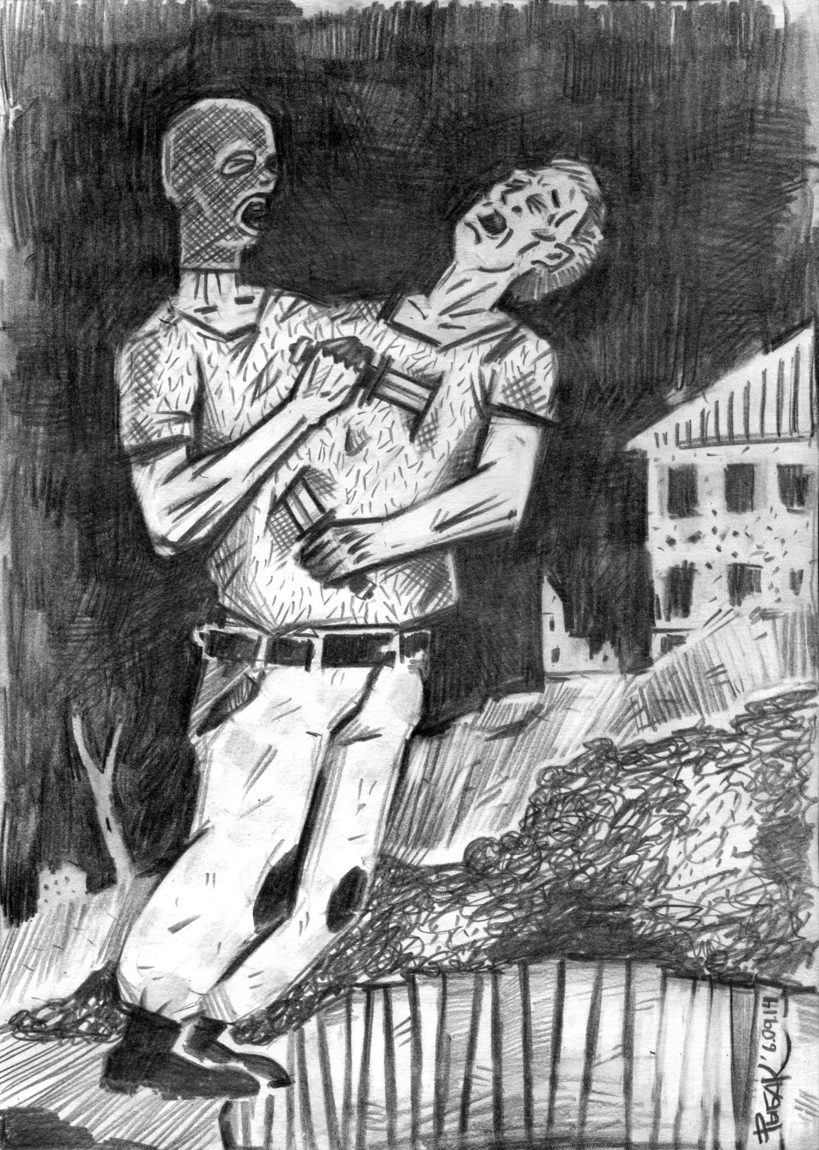 Графика 2014. Художник Рыбак Николай