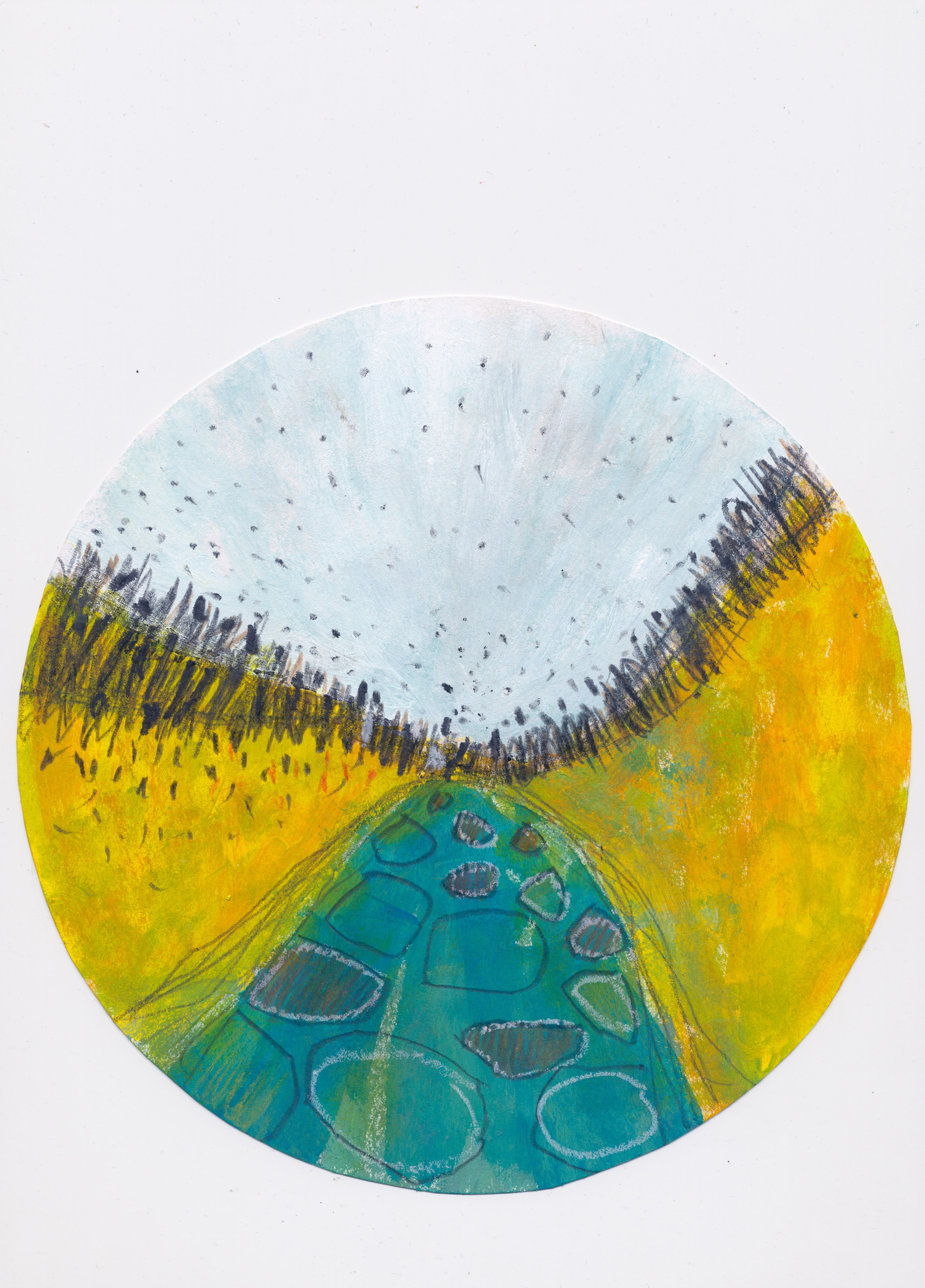 A couple is a planet made by two people. Художник Даля Бучионите