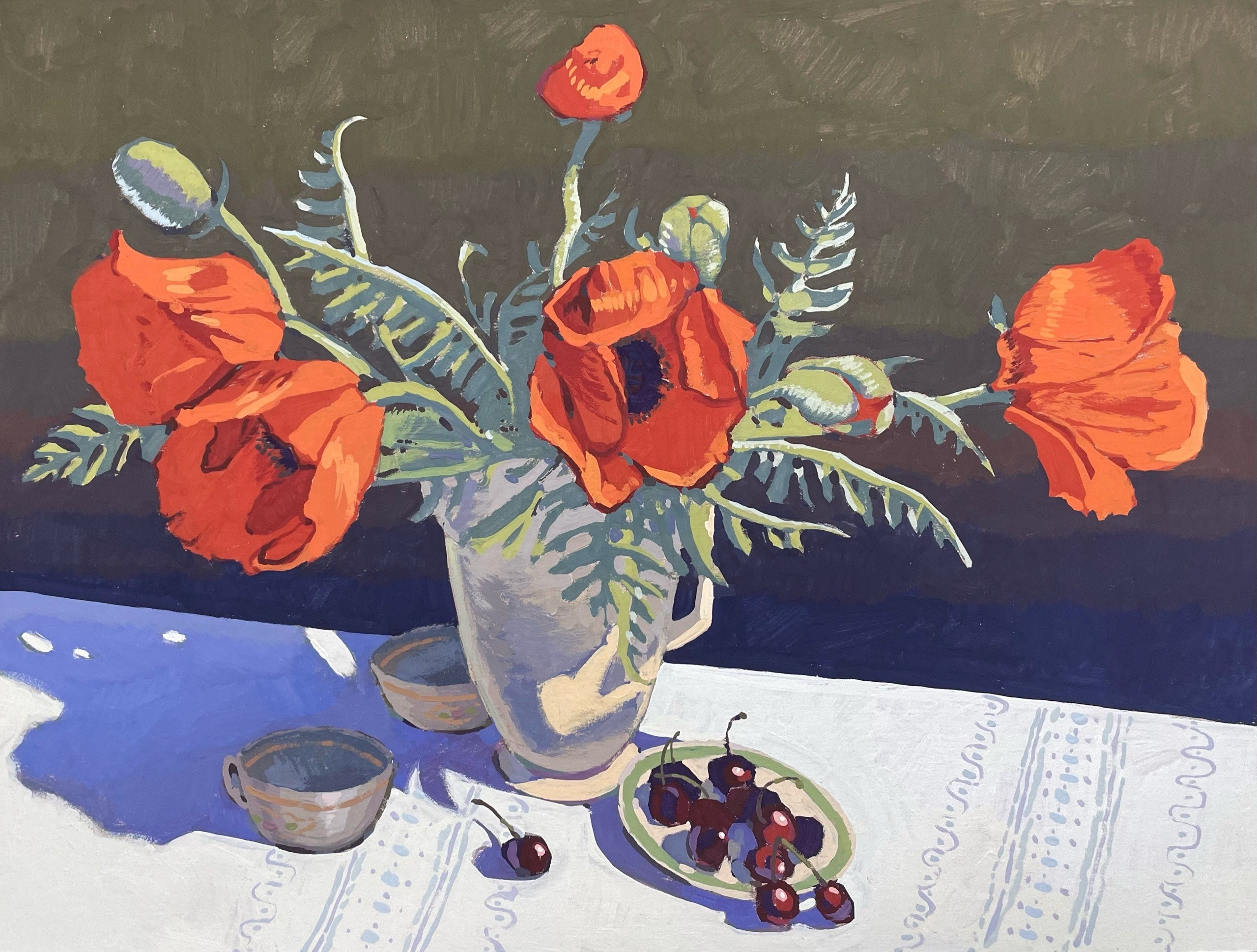 Цветы и натюрморты. Художница Лиза Владимирова