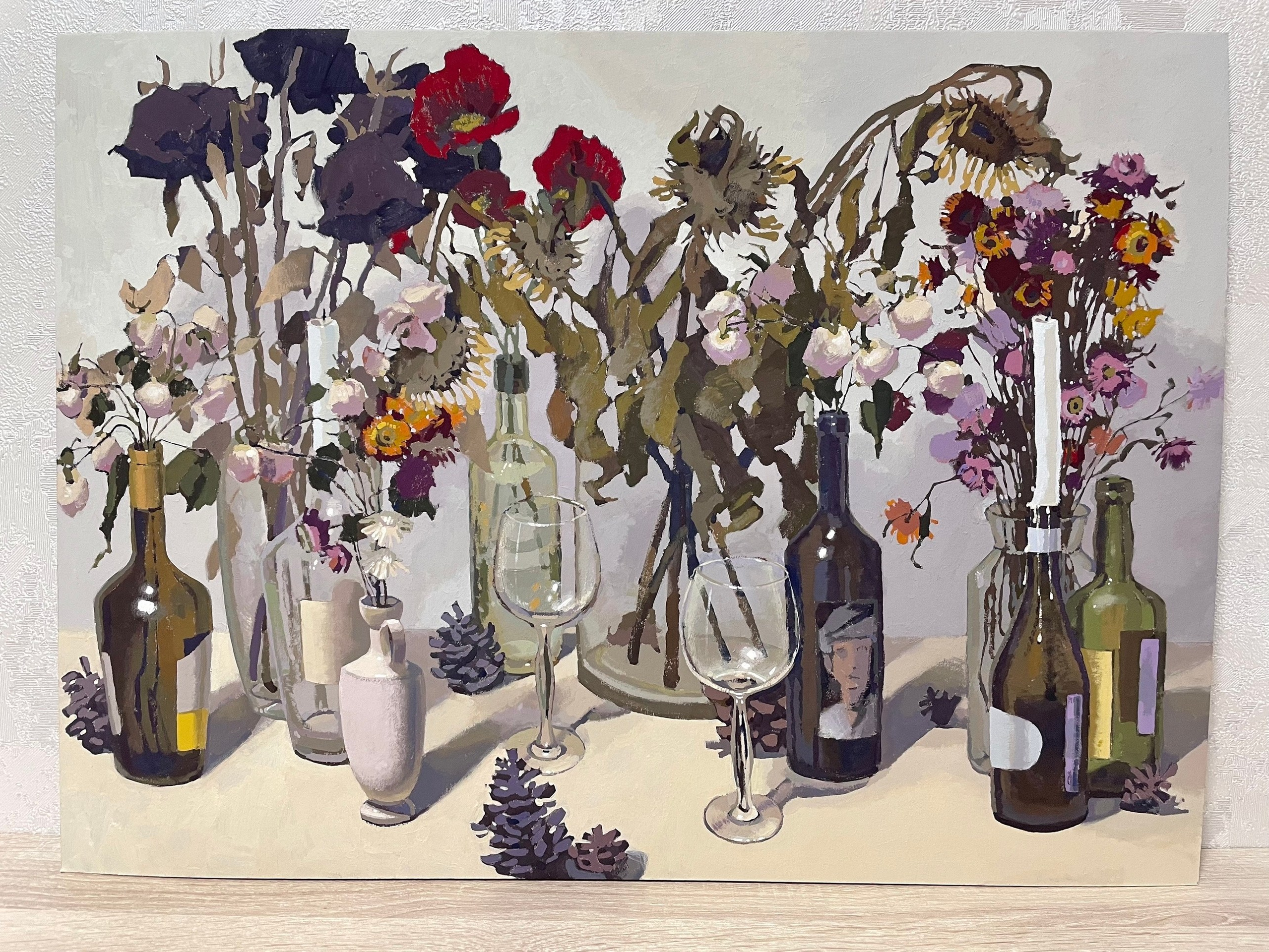 Цветы и натюрморты. Художница Лиза Владимирова