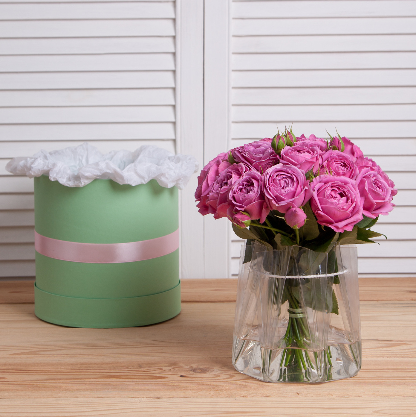 8 марта розы в коробке. Флорист Маргарита Гладкова