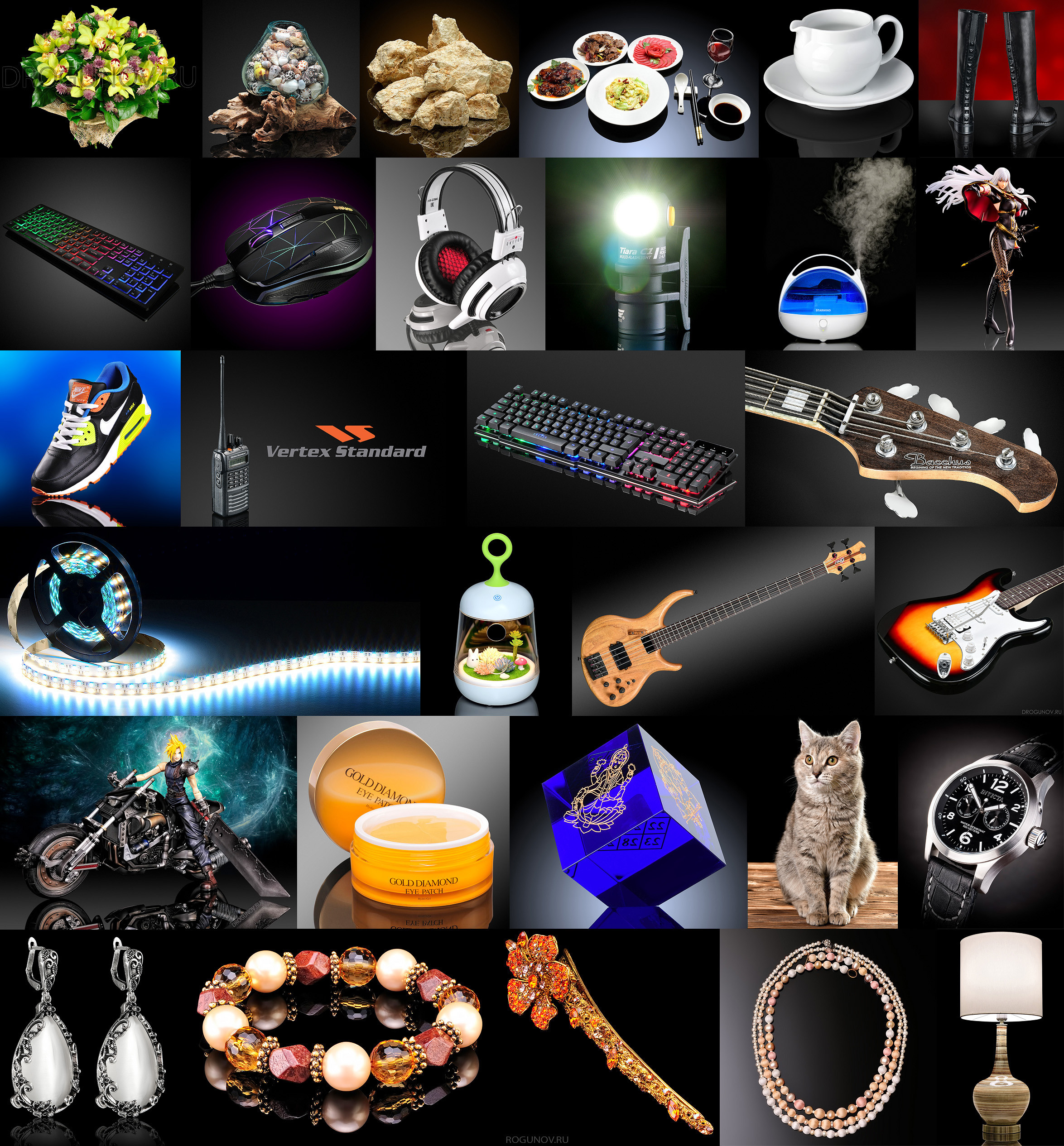 Имиджевая съемка товаров и предметов в Москве. Цена от 1000р.