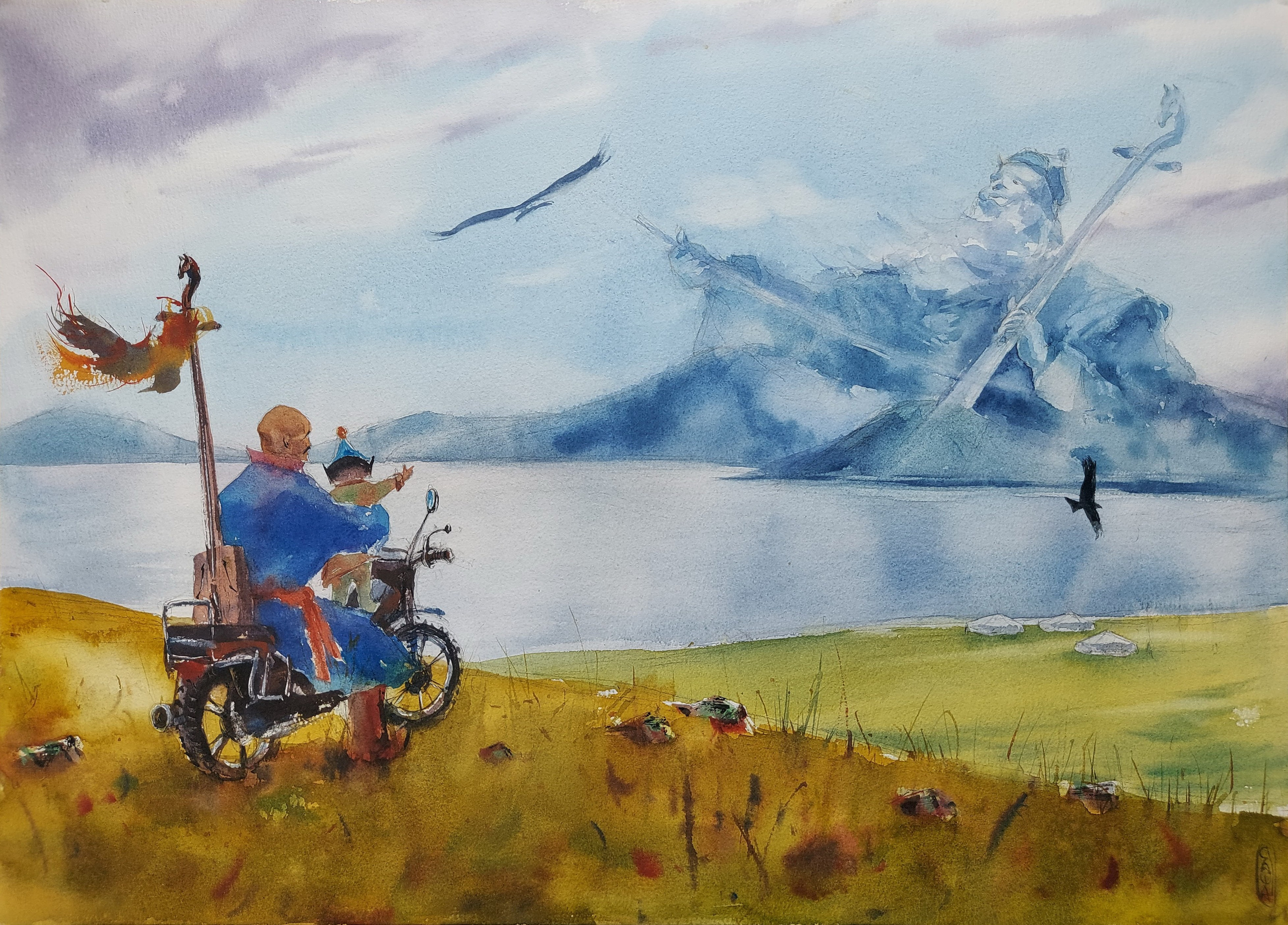 Exhibitions. Alexander Manaenkov | Watercolor Artist from Siberia