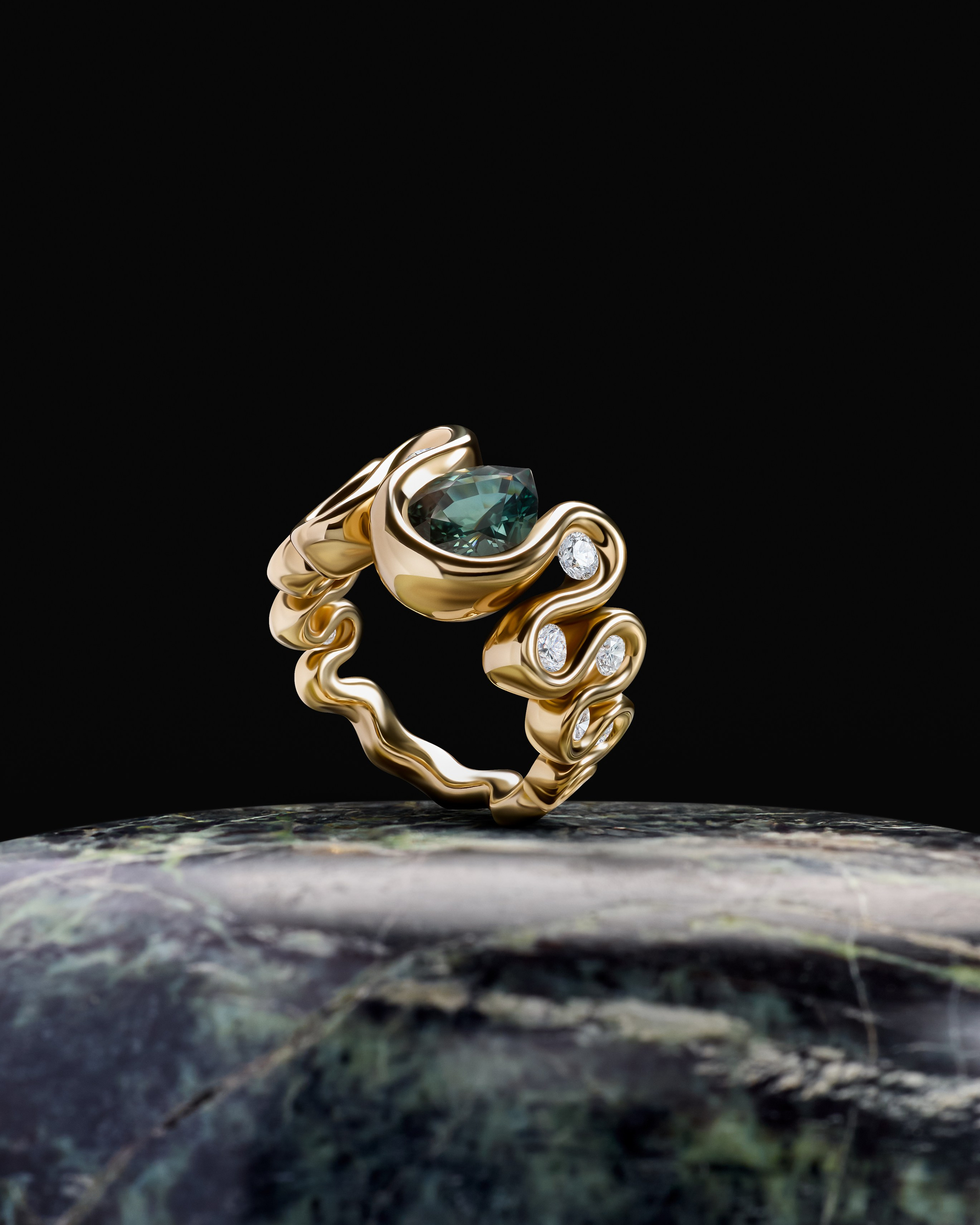 Jewelry Retouch-Ring Campaign. Retoucher Olga Bogdanova